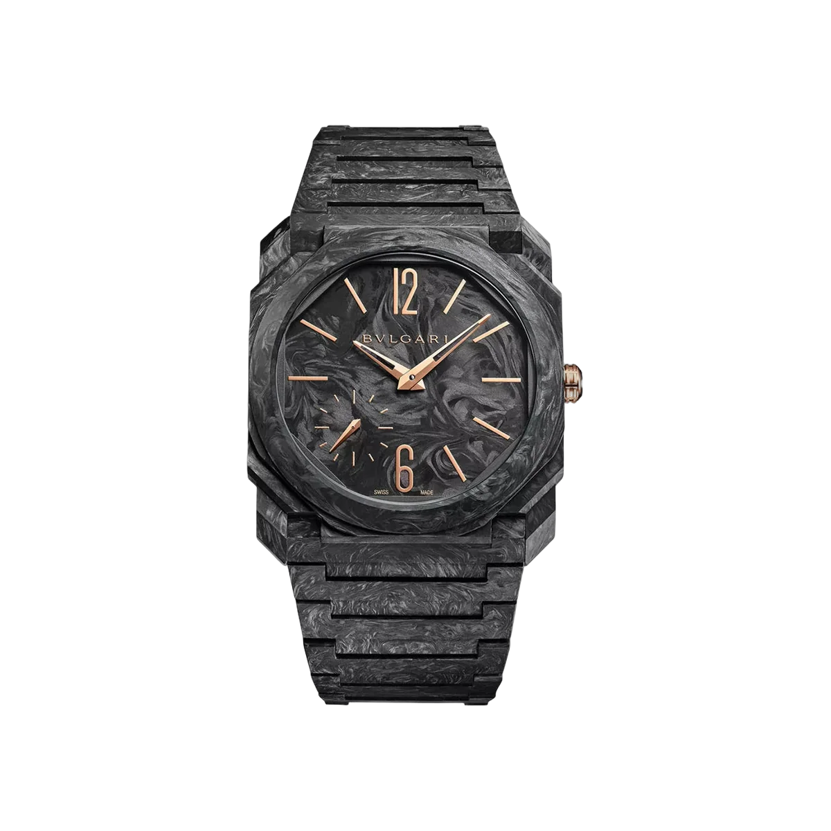 Bvlgari Octo Finissimo 103779 Carbon 40mm Black Dial
