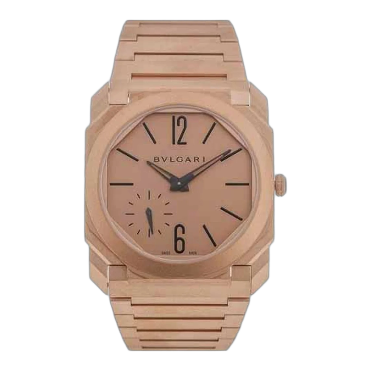 Bvlgari Octo Finissimo 40Mm 18Kt Rose Gold Men's Watch