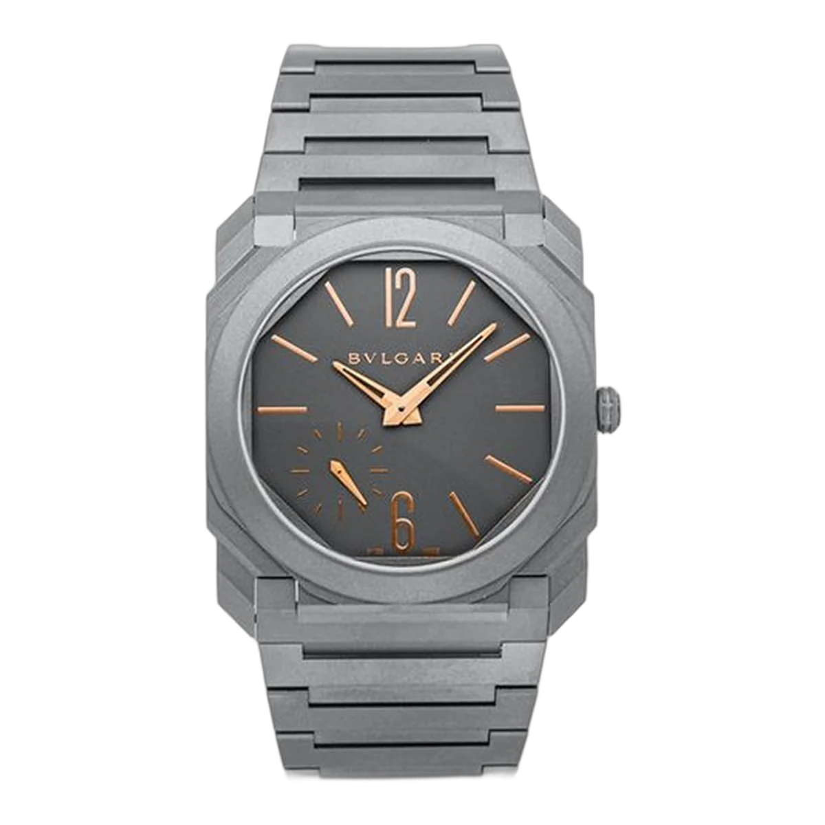 Bvlgari Octo Finissimo Extra Thin 40Mm Grey Sial Mens Watch
