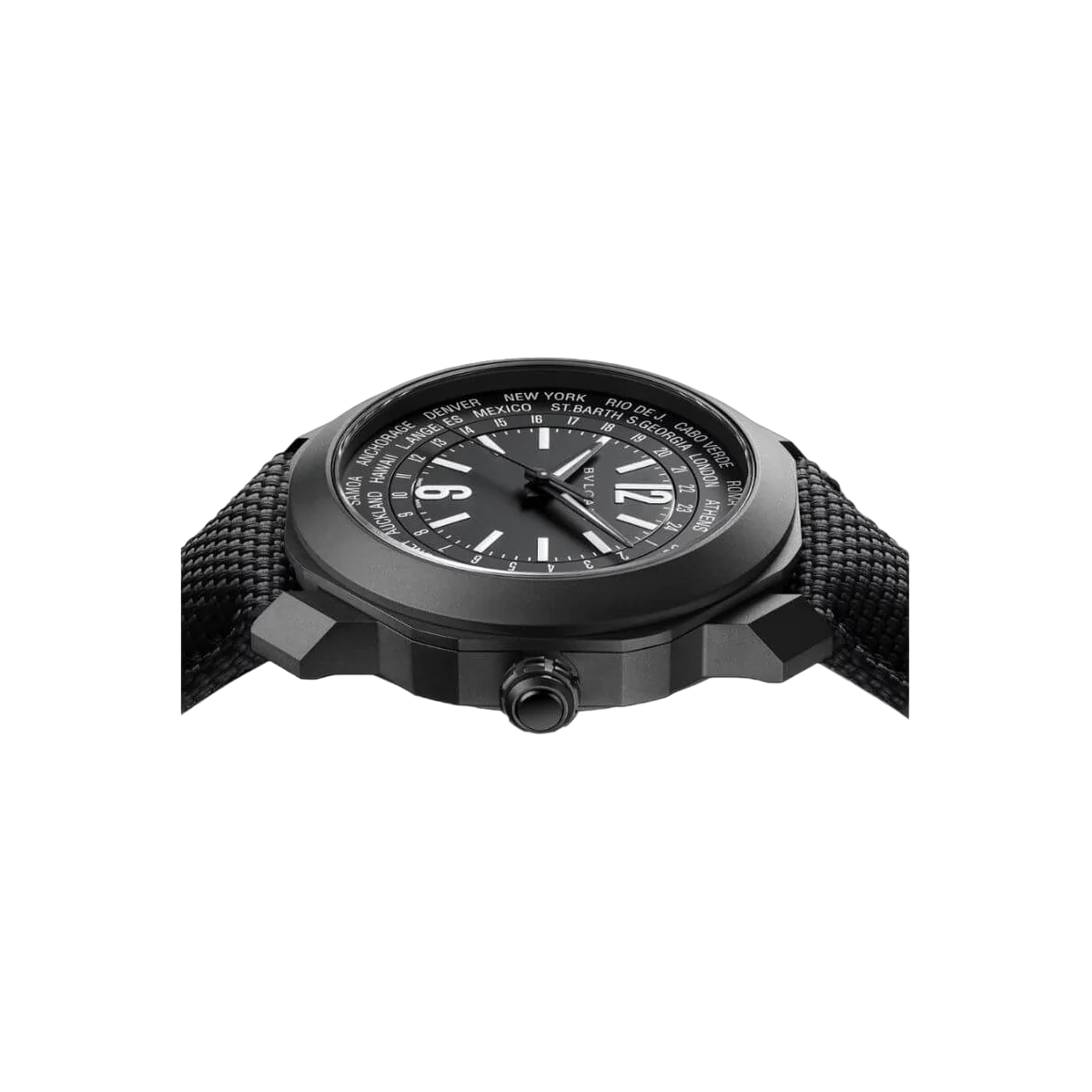 Bvlgari Octo Roma 103486 OC 41 S WT Worldtimer 41mm Black Dial Men's Watch – additional product photo 4