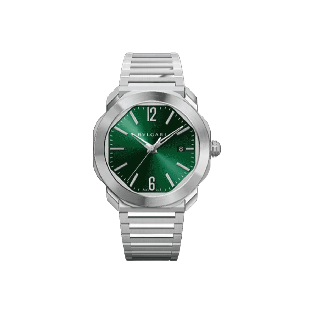 Bvlgari Octo Roma Automatic Green Dial 41Mm Men's Watch