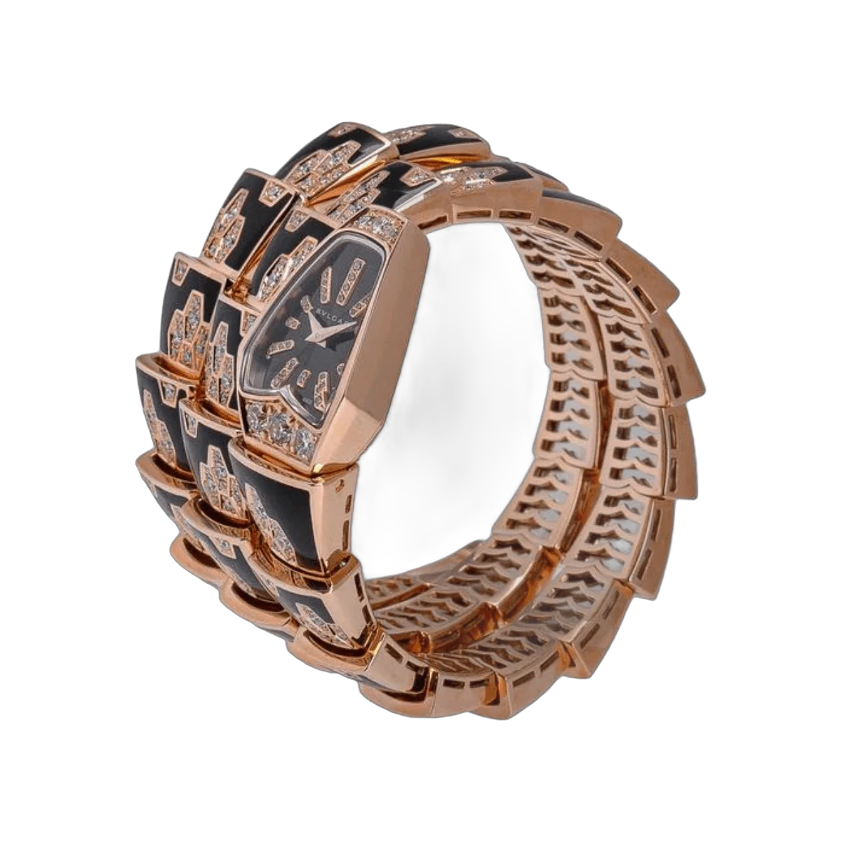 Bvlgari Serpenti 101986 18k Rose Gold Black Dial – additional product photo 2