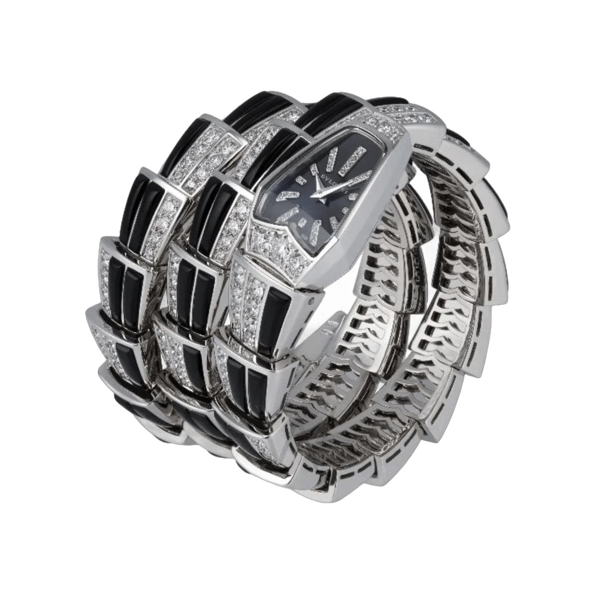 Bvlgari Serpenti 102112 SPW26BGD1GD1O.2T White Gold Black Dial – additional product photo 3