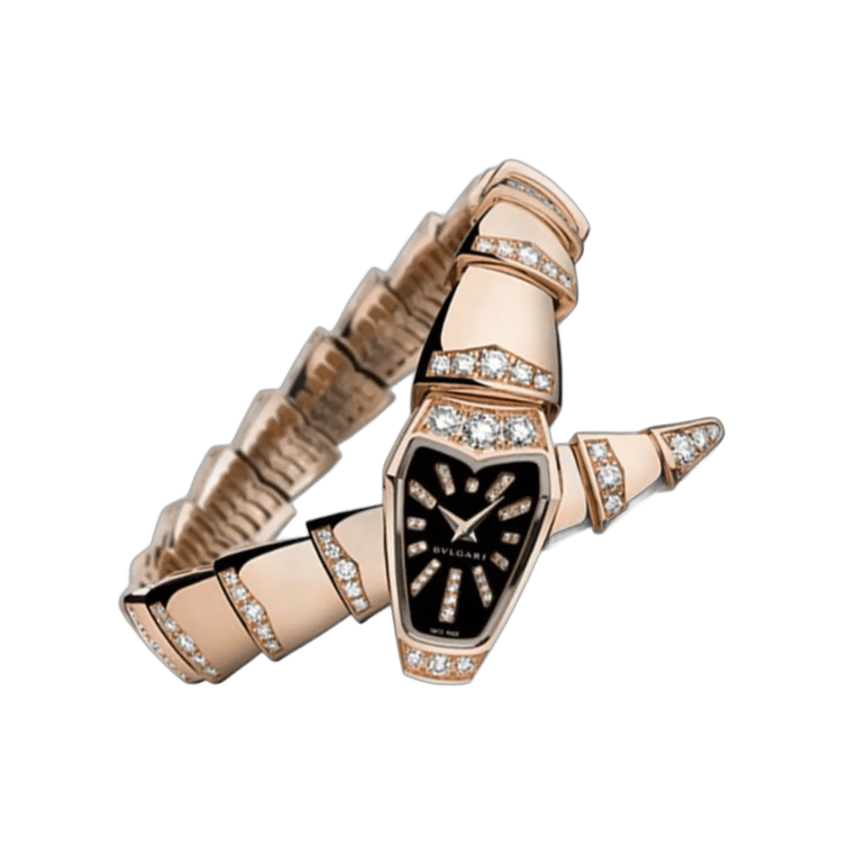 Bvlgari Serpenti 102344 18k Rose Gold Black Dial – additional product photo 4