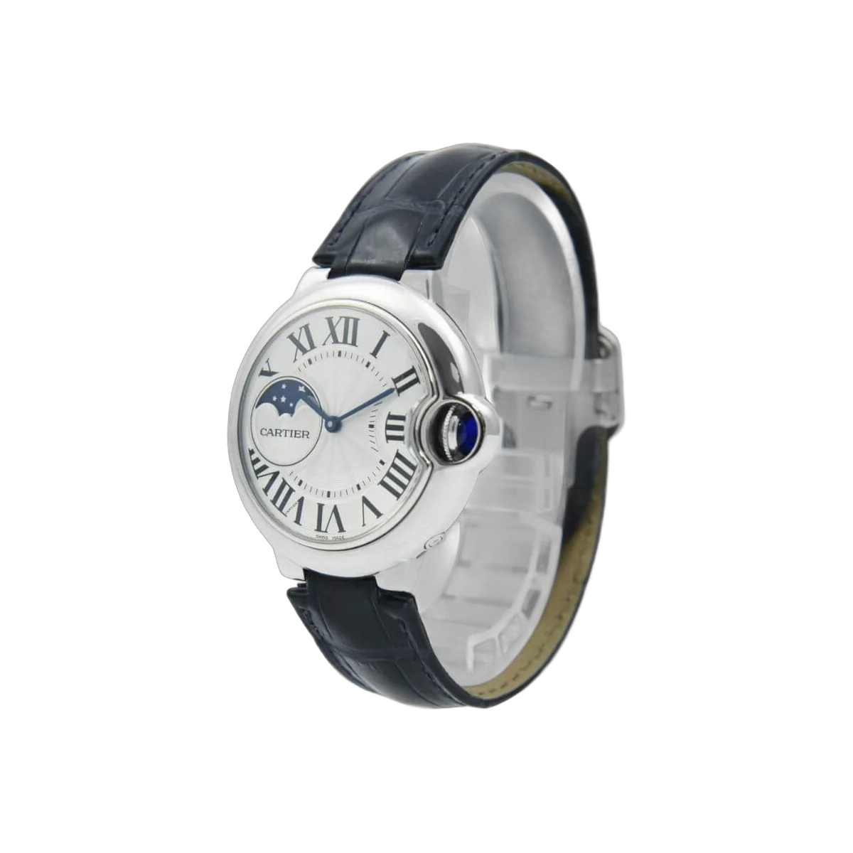 Cartier Ballon WSBB0020 Blue Moonphase Stainless Steel Blue Dial – additional product photo 3