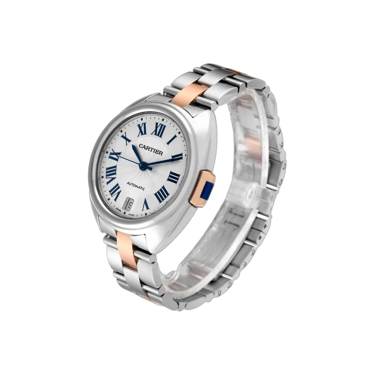 Cartier Cle De Cartier W2CL0003 Silver Dial Stainless Steel 35MM – additional product photo 5