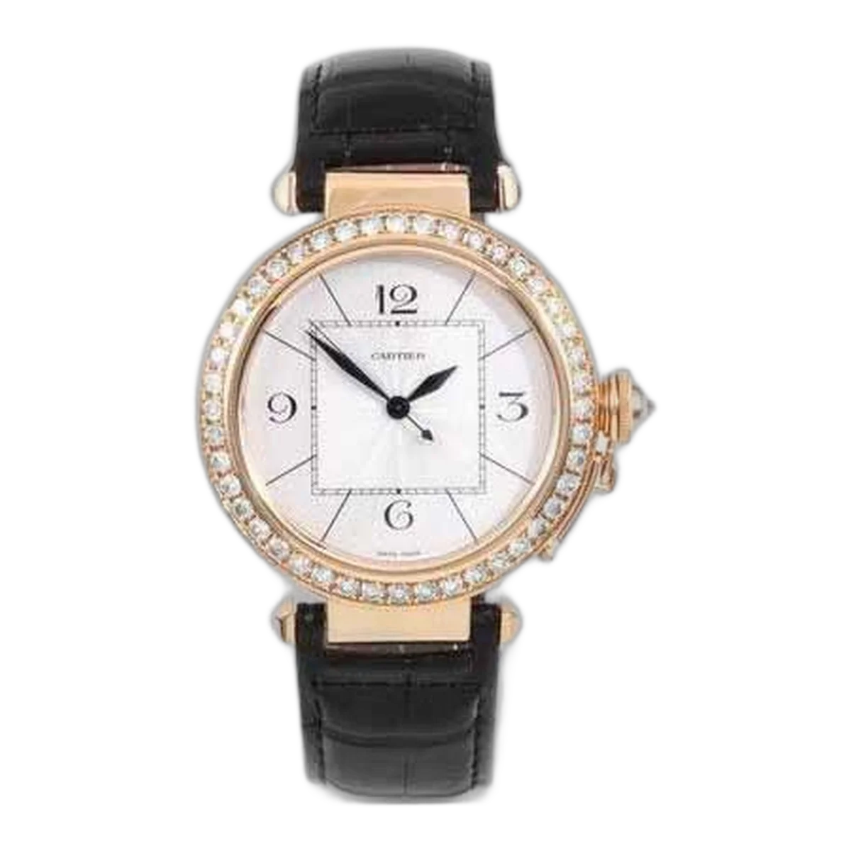Cartier Pasha De Cartier Diamond 42Mm 18Kt Yellow Gold Men's Watch