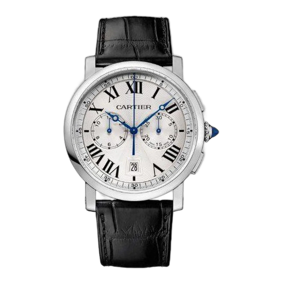 Cartier Rotonde De Cartier Chronograph Stainless Steel 40Mm Men's Watch