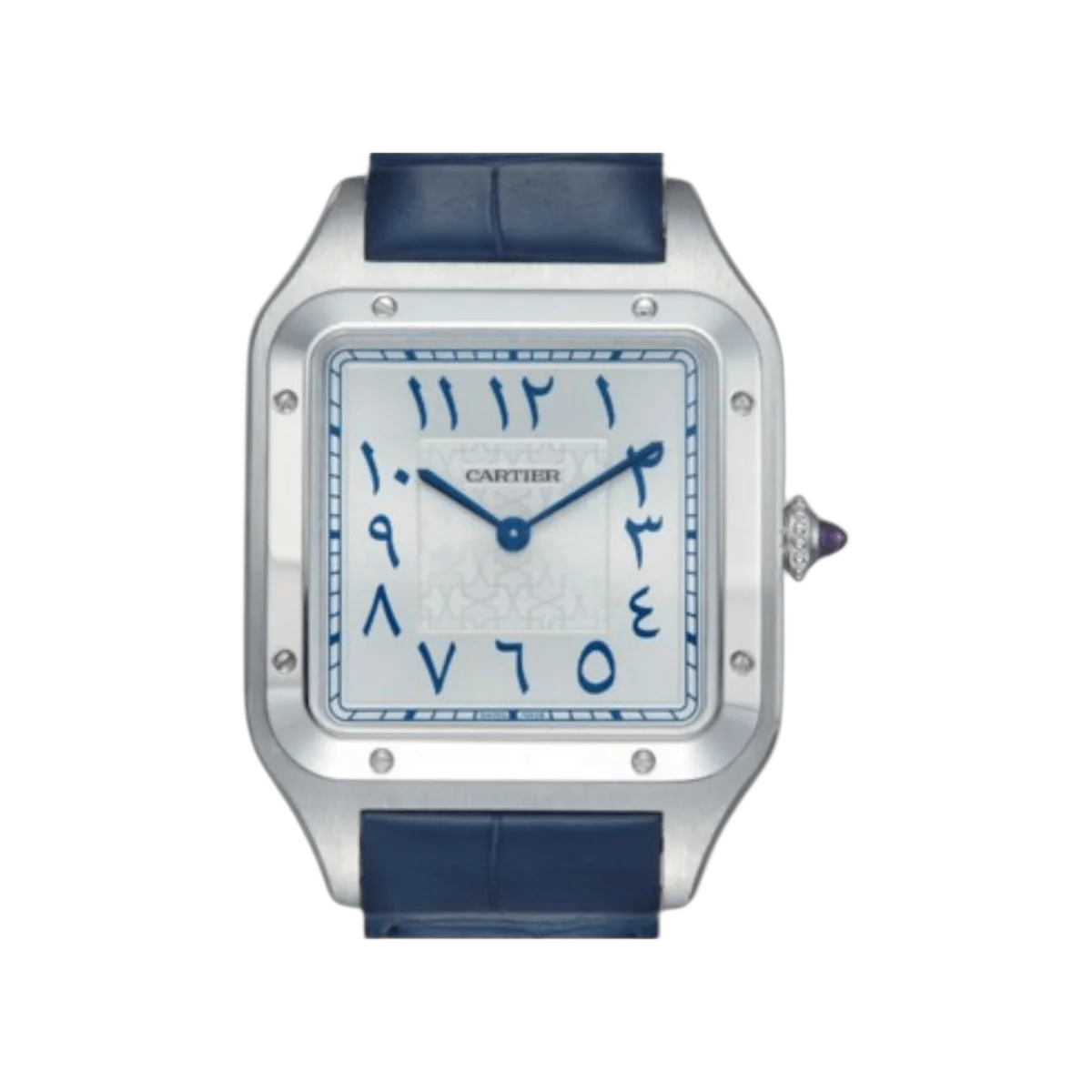 Cartier Santos Dumont WGSA0086 Middle East Edition 200 Pieces Platinum 46mm Silver Dial Mens Watch – additional product photo 3