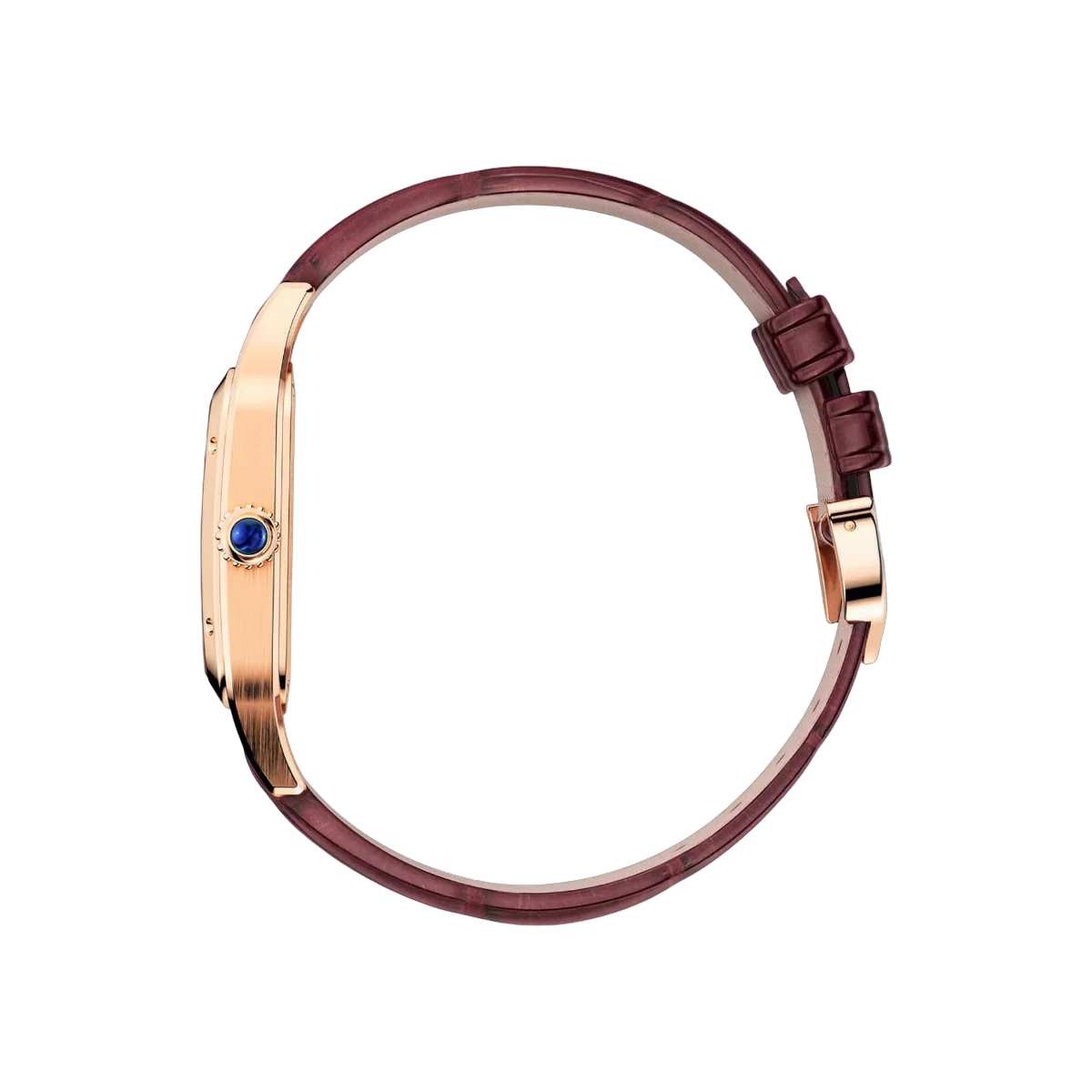 Cartier Santos Dumont WHSA0030 Rose Gold 43.5mm x 31.4mm Skeleton Dial Men's Watch – additional product photo 4
