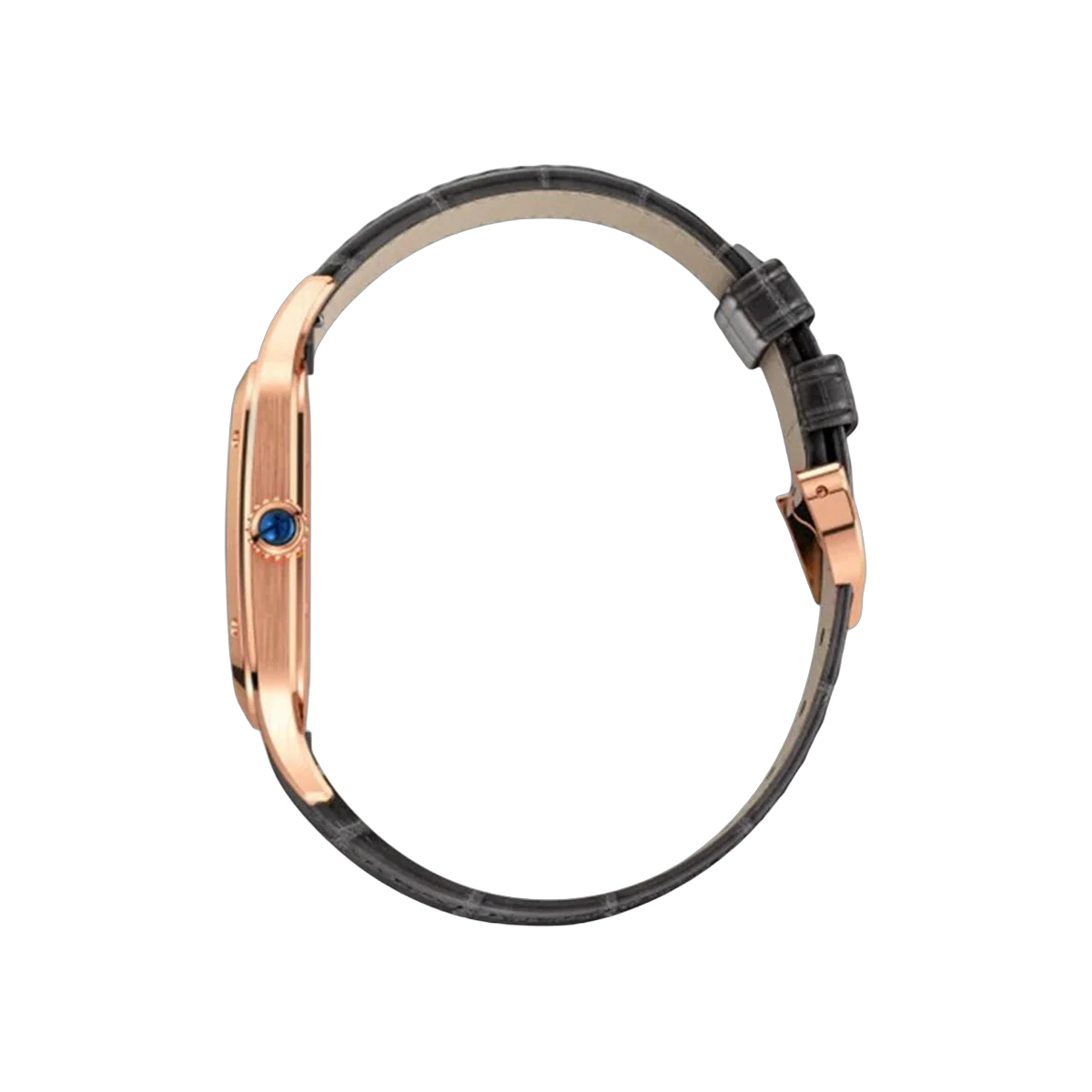 Cartier Santos Dumont XL WGSA0032 Rose Gold 46.6mm Silver Dial Men's Watch – additional product photo 3