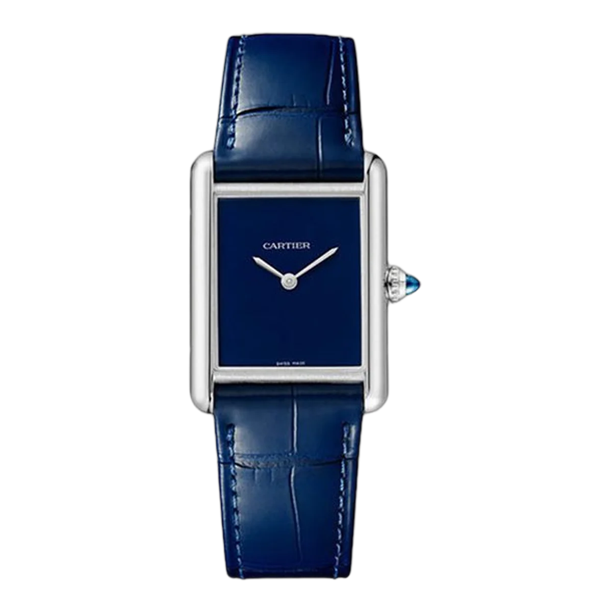 Cartier Tank Must WSTA0055 Quartz Large Blue Dial