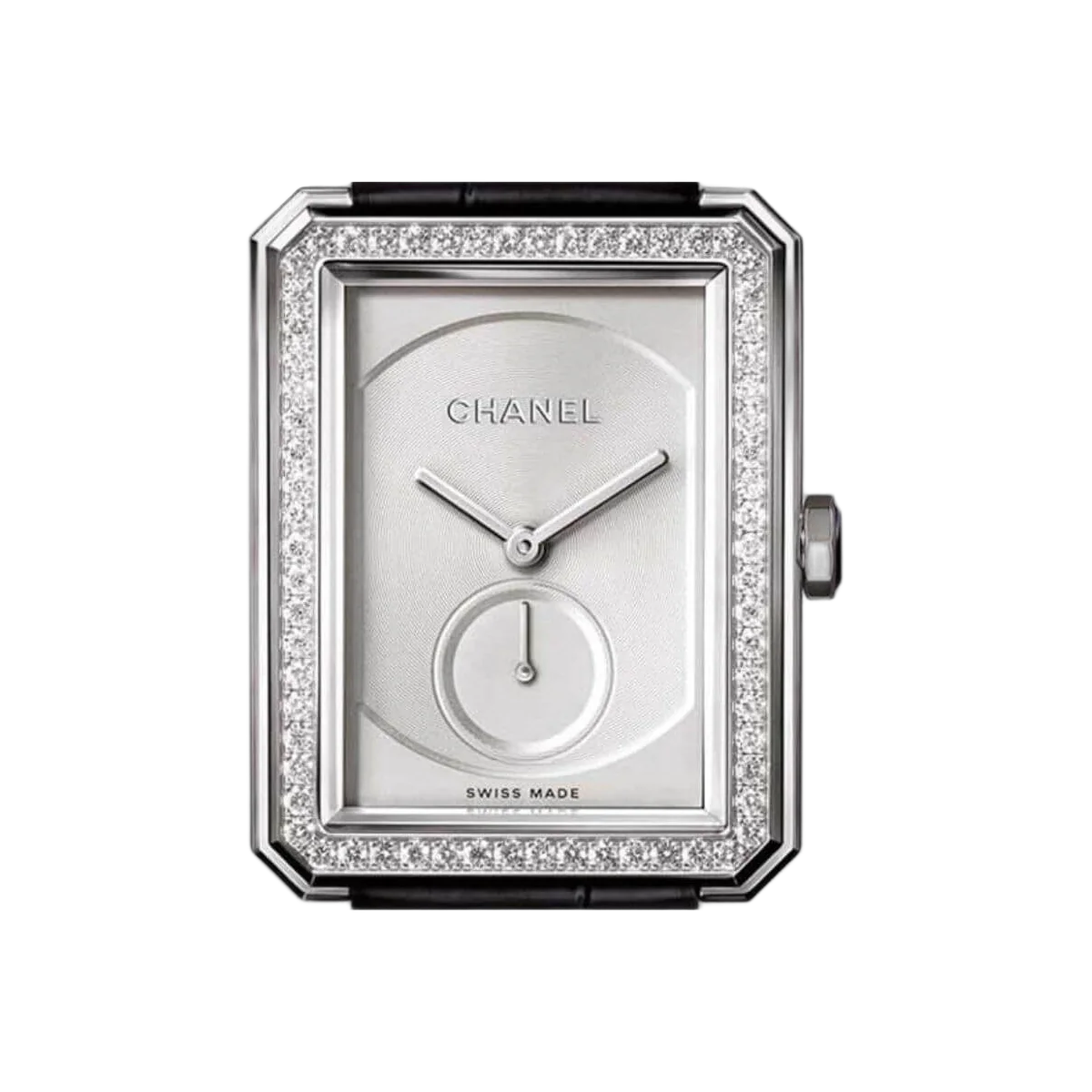 Chanel Boy Friend H4472 Large Size 18ct White Gold And Diamond Watch – additional product photo 2
