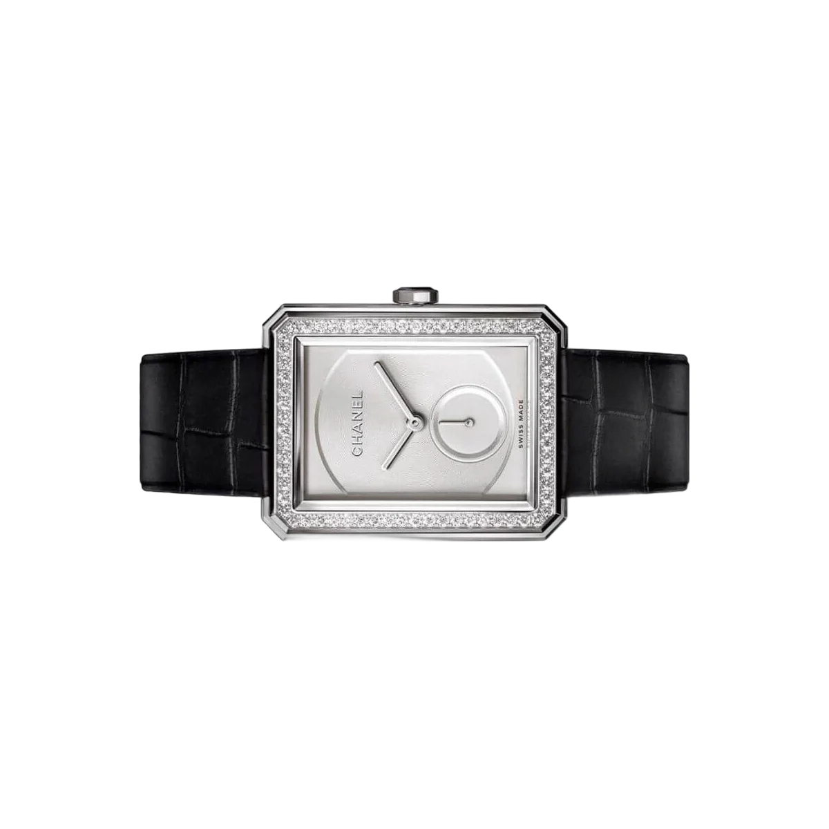 Chanel Boy Friend H4472 Large Size 18ct White Gold And Diamond Watch – additional product photo 3