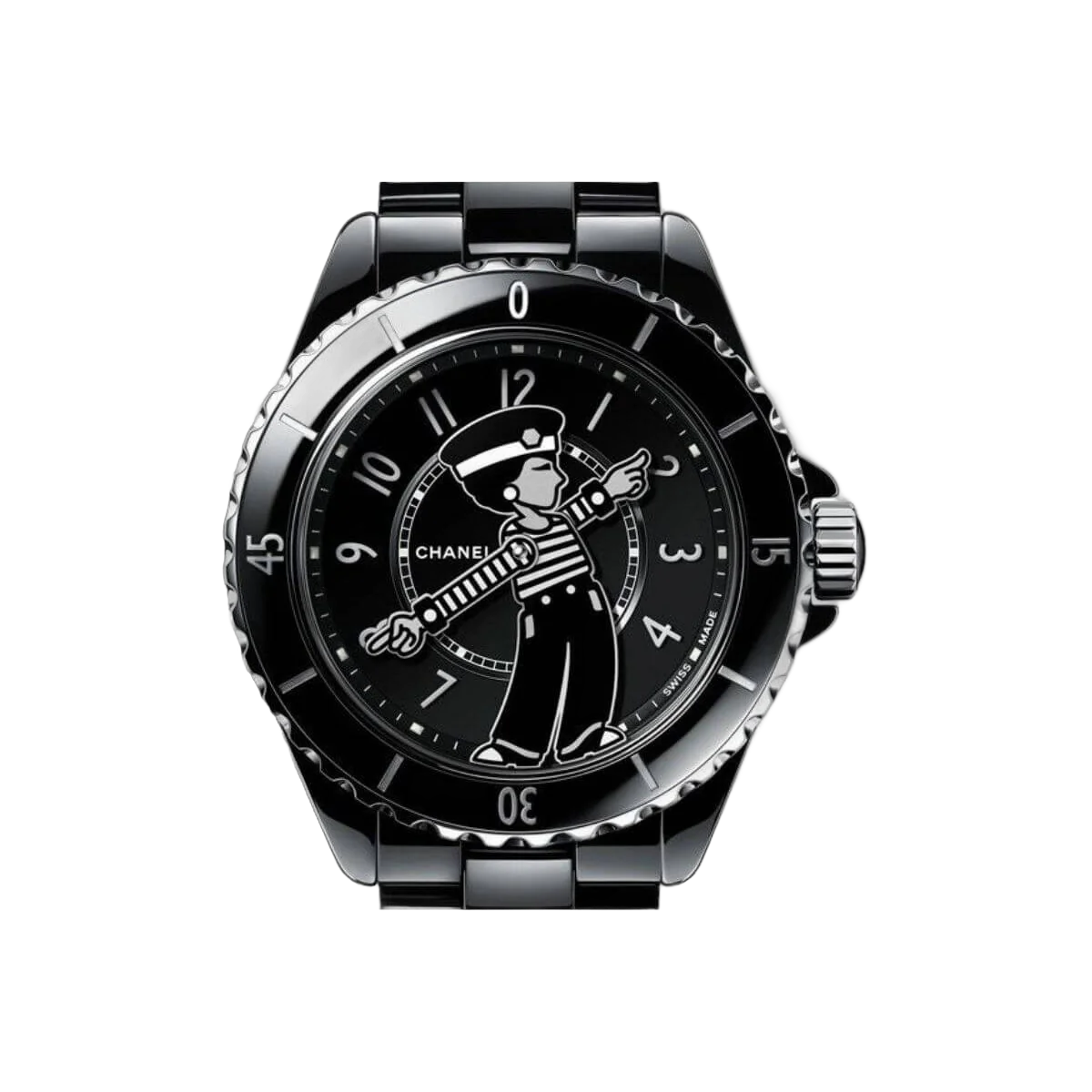 Chanel Mademoiselle J12 H7609 LA Pausa Black Ceramic 38mm – additional product photo 3