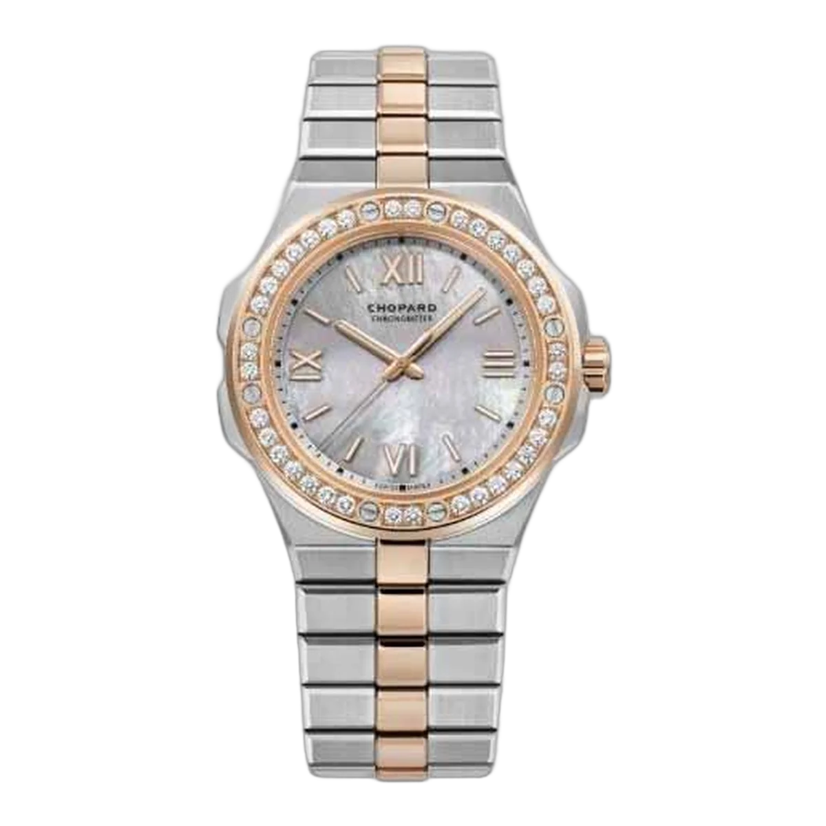 Chopard Alpine Eagle 298601-6002 Stainless Steel &Amp; 18K Rose Gold