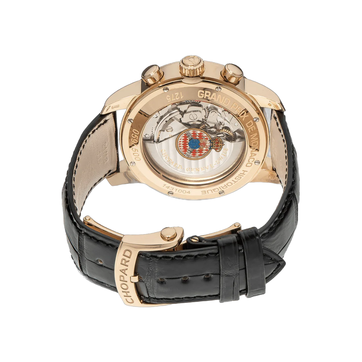 Chopard Grand Prix De Monaco 161275-5001 Historique Chronograph Rose Gold 42mm Silver Dial Men's Watch – additional product photo 3