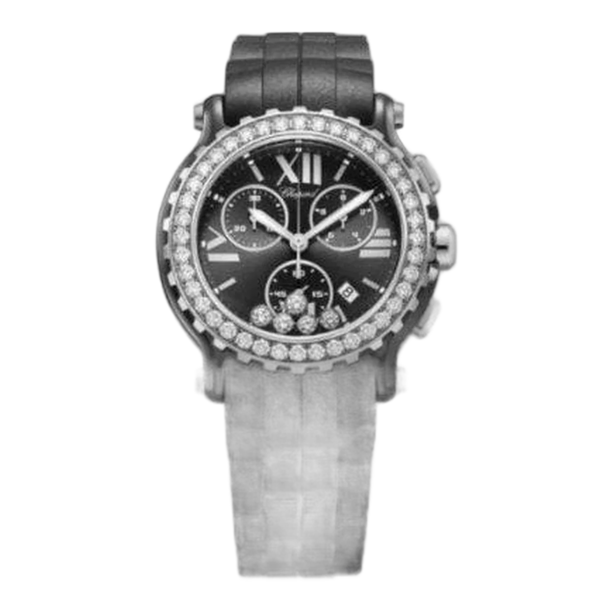 Chopard Happy Sport Black Pvd 42Mm Ladies Watch