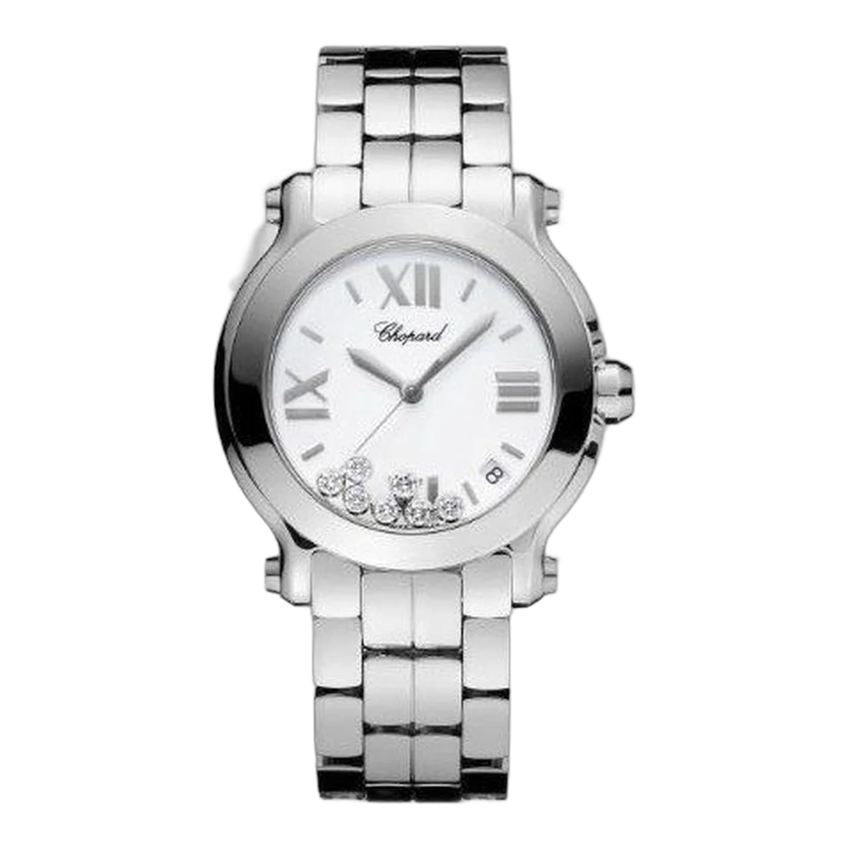 Chopard Happy Sport Stainless Steel 36Mm Ladies Watch