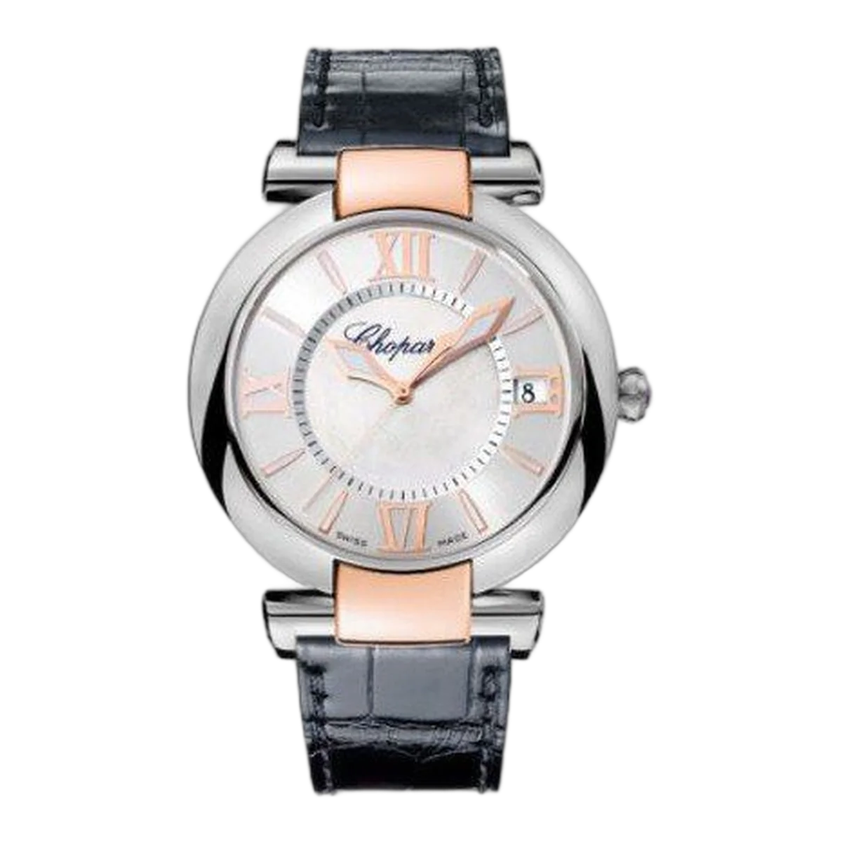 Chopard Imperiale Stainless Steel &amp; 18Kt Rose Gold Ladies Watch