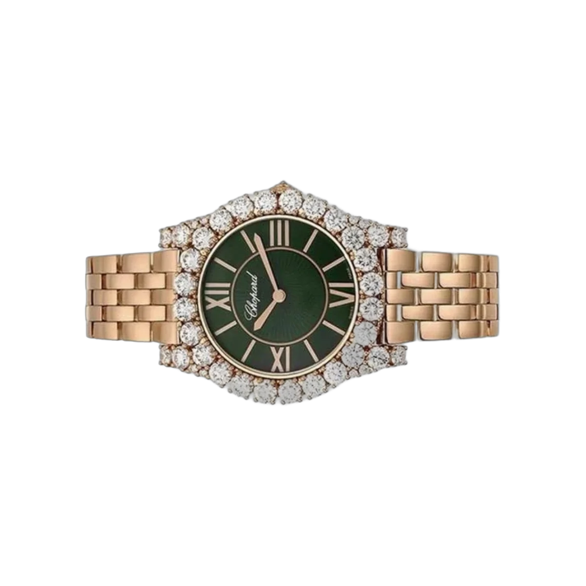 Chopard L' Heure Du Diamant 109419-5413 Round Medium Green Dial – additional product photo 2