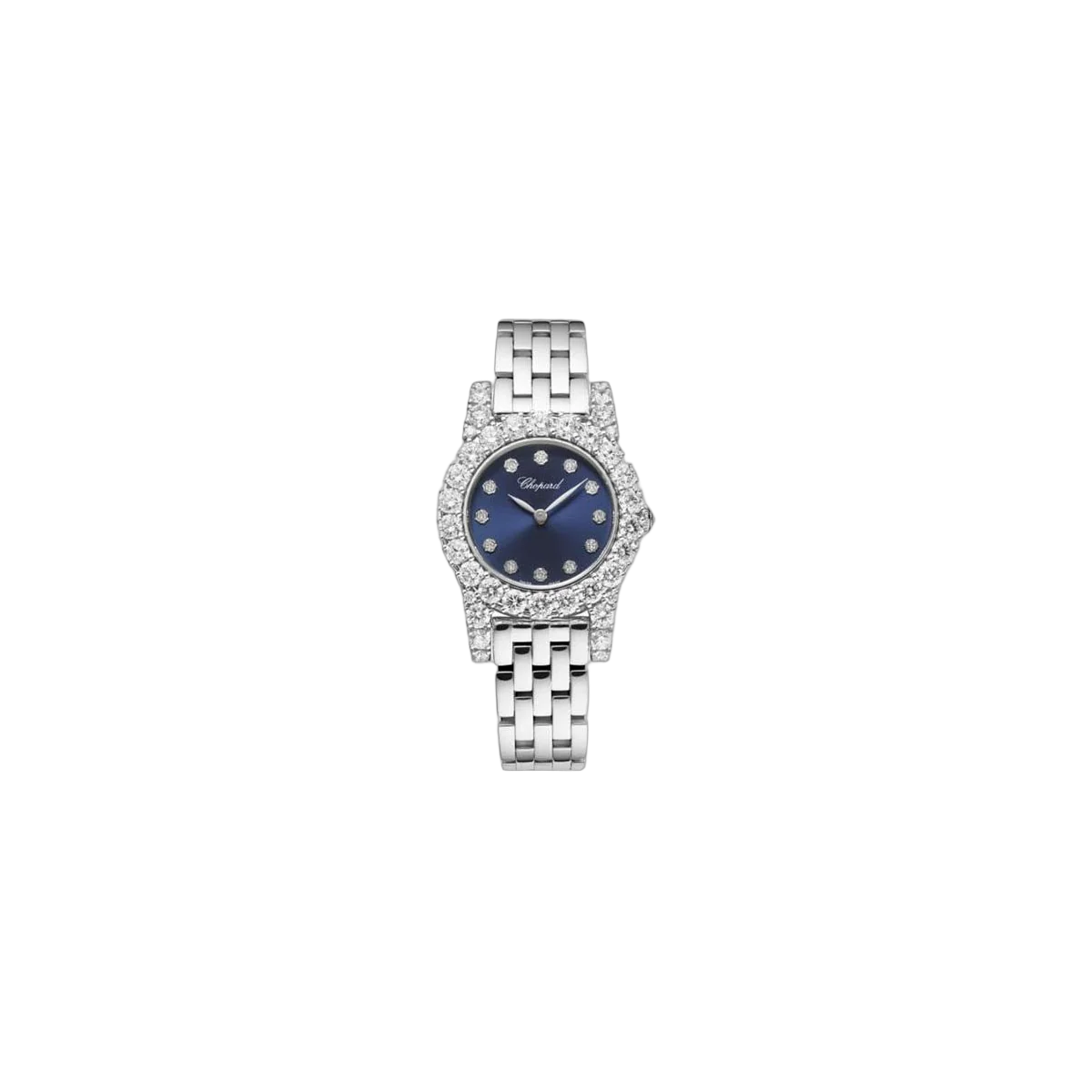Chopard L'Heure Du Diamond 34.1Mm X 40Mm 18K Rose Gold Ladies Watch