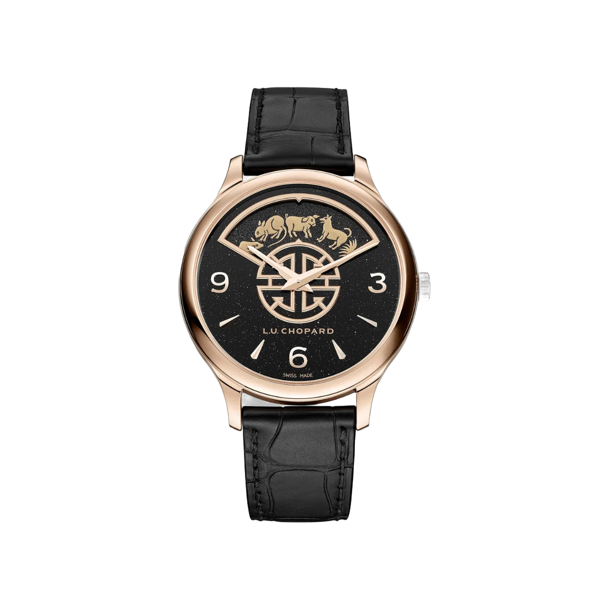 Chopard L.U.C XP 161980-5001 Urushi Spirit of Shi Chen 40mm Black Dial