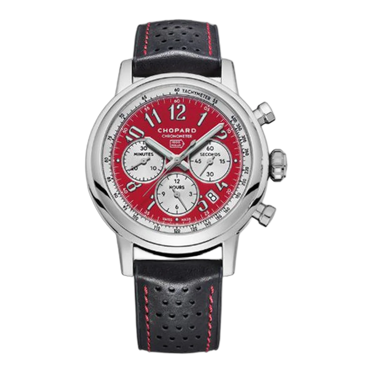 Chopard Mille Miglia Chronograph Automatic Red Dial Limited Edition Men's Watch Ref. 168589-3008