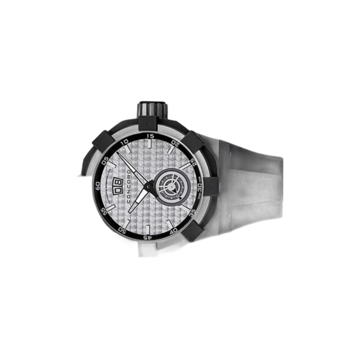 Concord C1 0320010 Big Date Automatic Steel Silver Dial 44mm Men's Watch – additional product photo 2