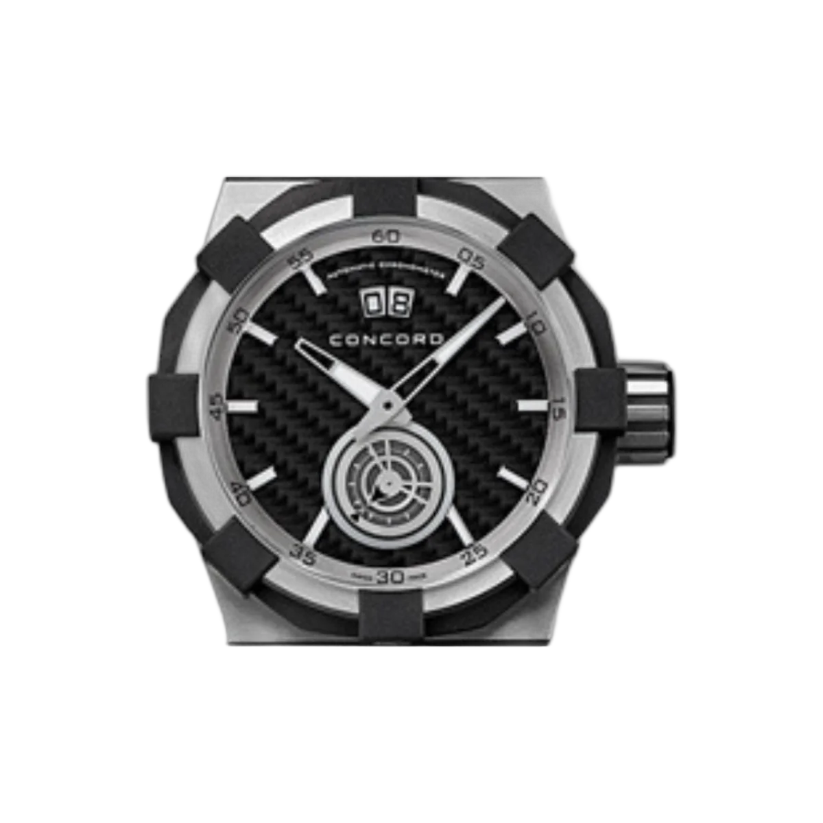 Concord C1 0320011 Big Date Automatic Steel Black Dial 44mm Men's Watch – additional product photo 2