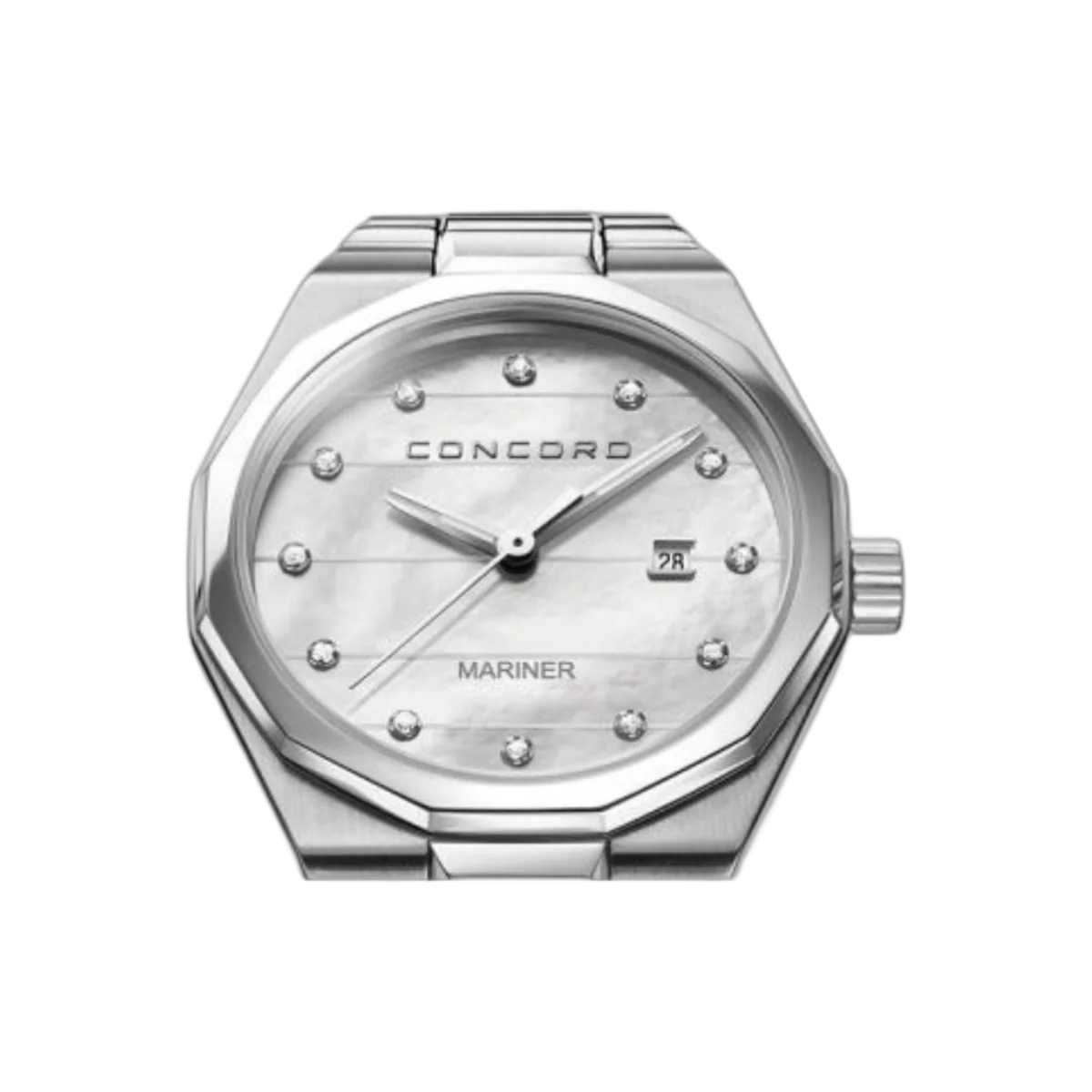 Concord Mariner 0320273 Quartz Steel White MOP Diamond Dial 41mm Ladies Watch – additional product photo 3