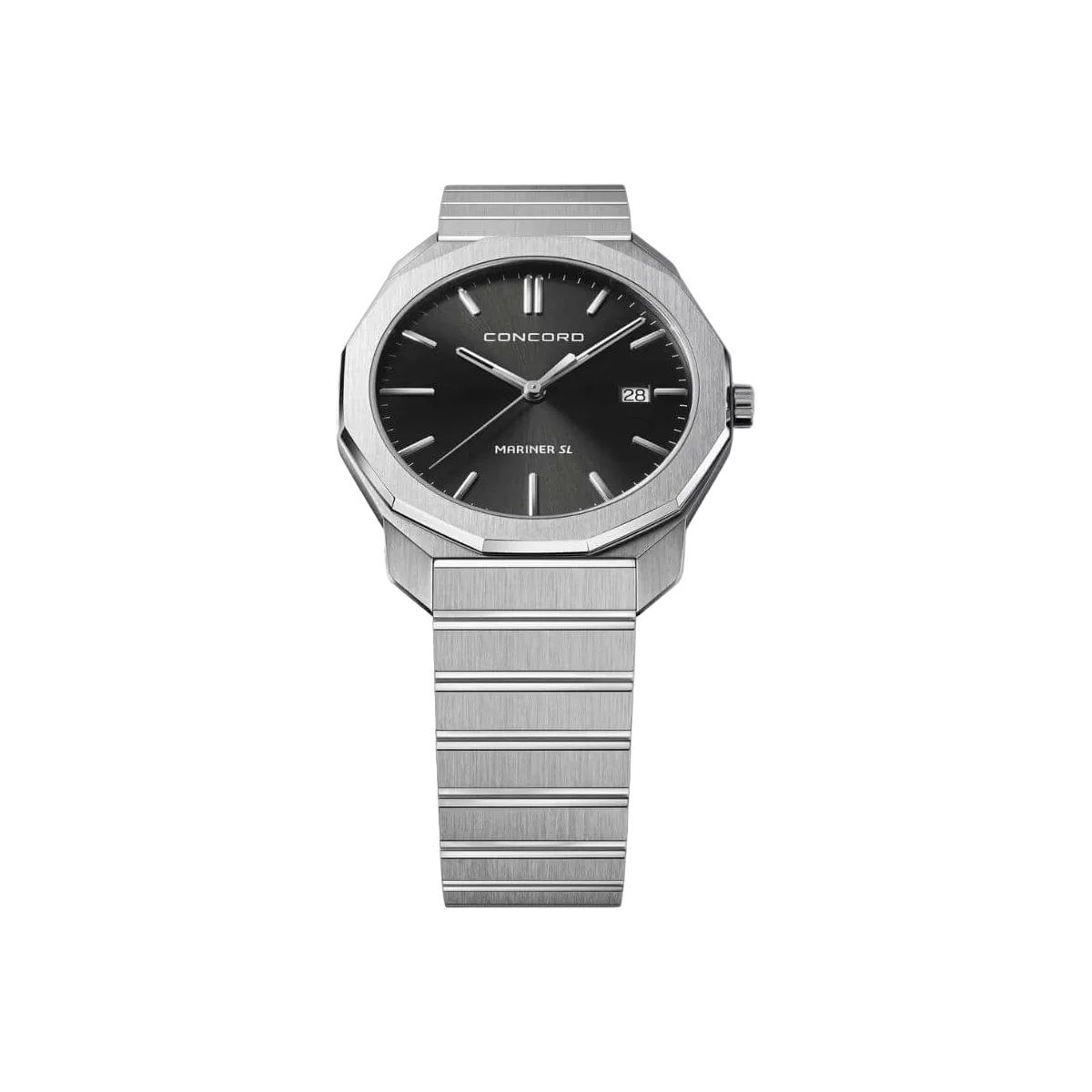 Concord Mariner 0320472 Quartz Steel Anthracite Galvanic Dial 40mm Men's Watch