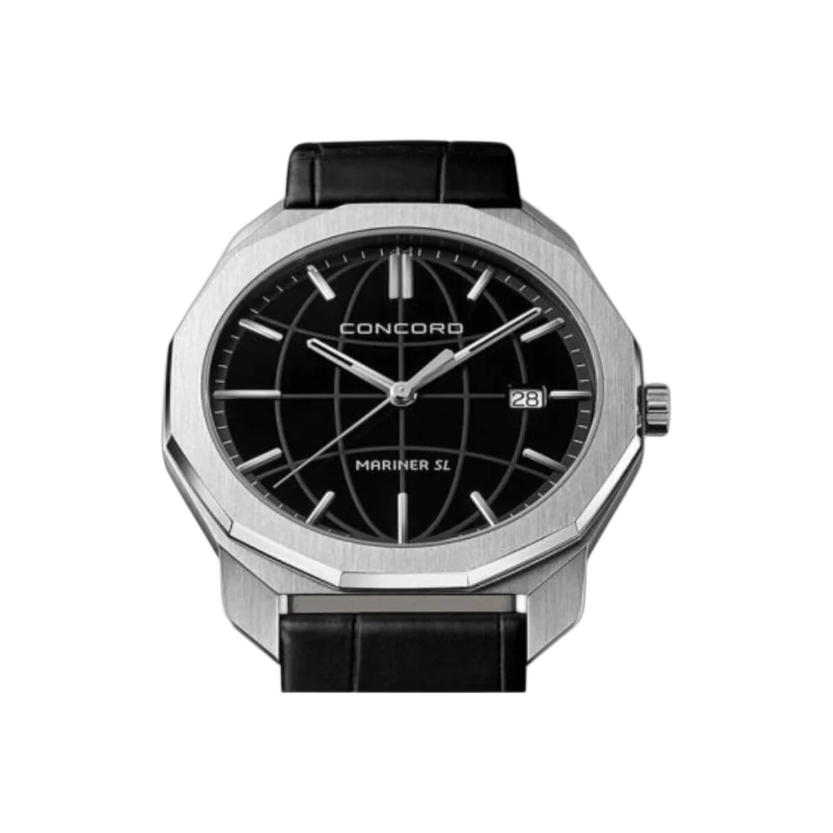 Concord Mariner 0320475 SL Quartz Steel Black Galvanic Dial 40mm Men's Watch – additional product photo 2