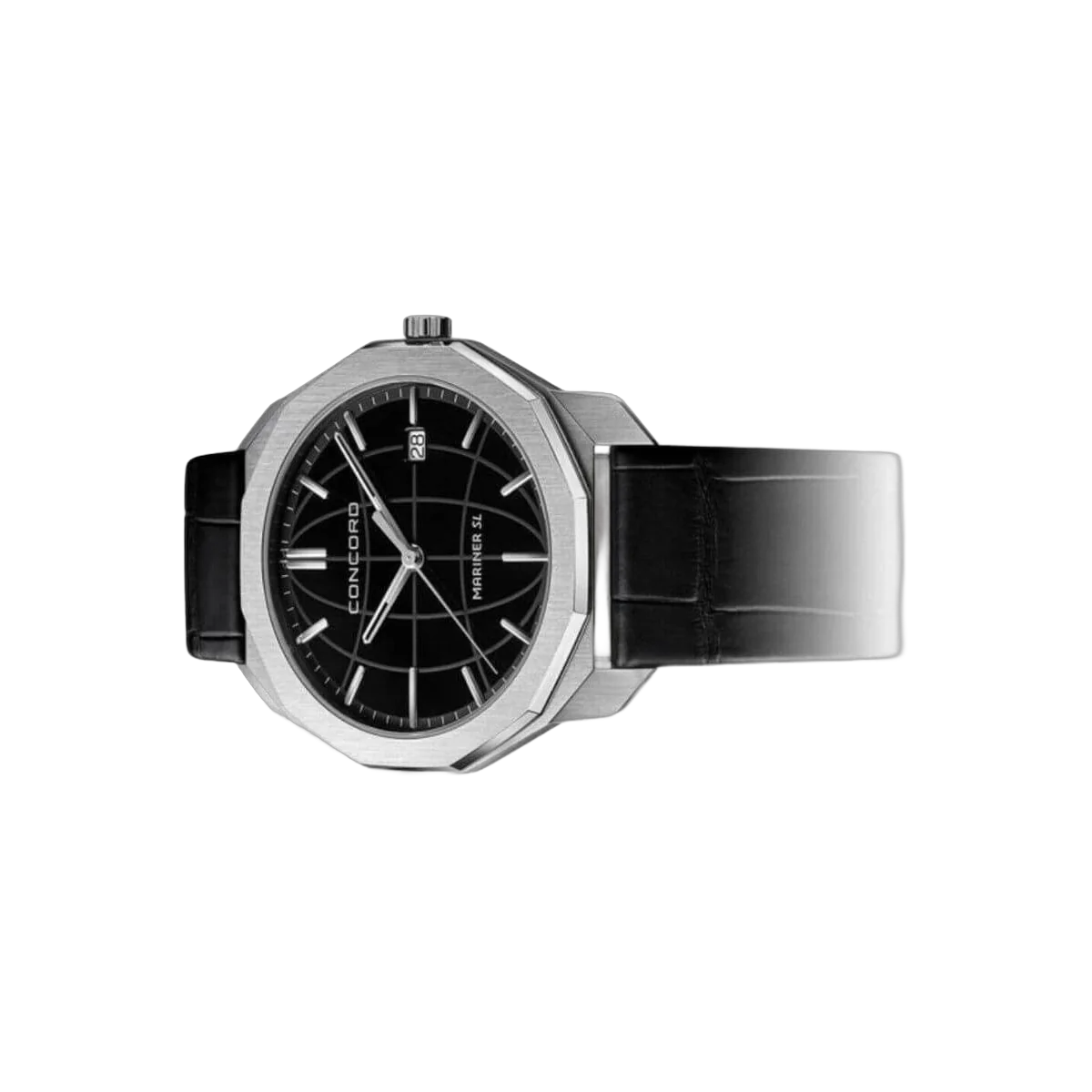 Concord Mariner 0320475 SL Quartz Steel Black Galvanic Dial 40mm Men's Watch – additional product photo 3