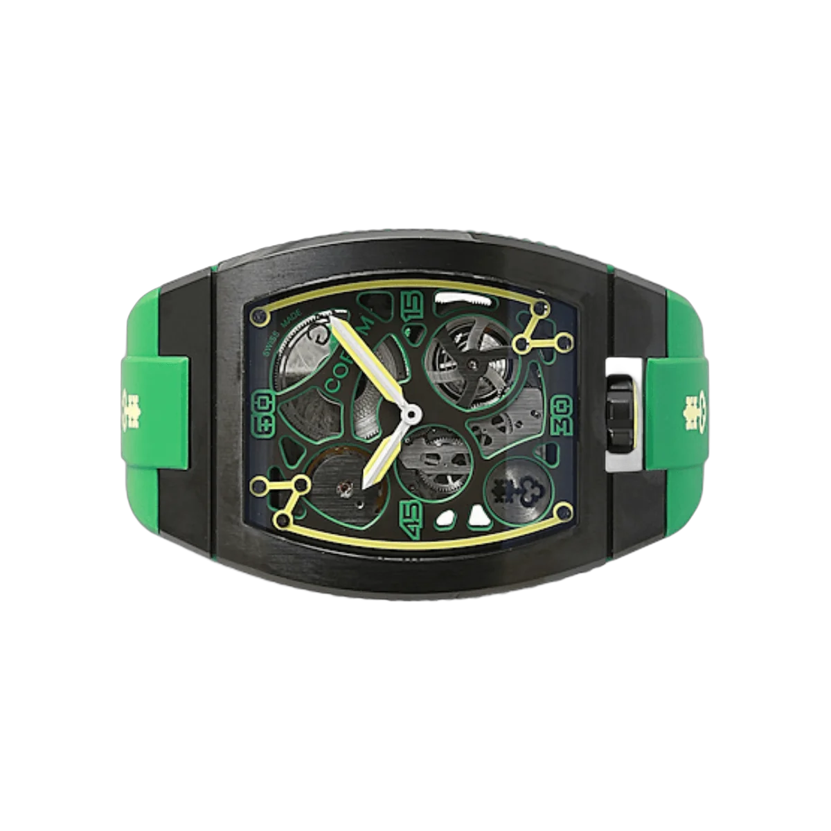Corum Lab 01 Collection 07.0010. Z.410/04321 Titanium Black DLC Treatment 40mm Green Dial Men’s Watch – additional product photo 2