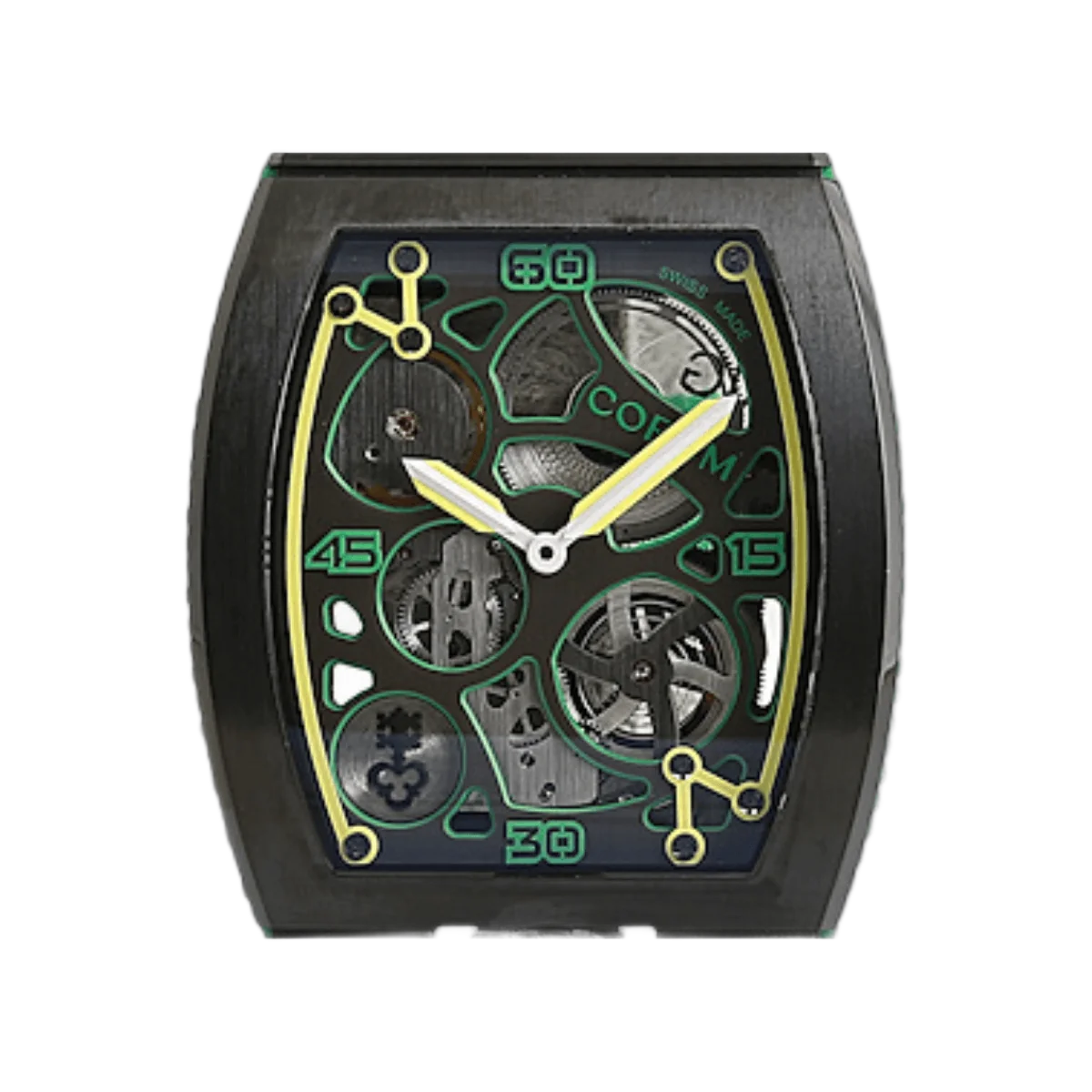 Corum Lab 01 Collection 07.0010. Z.410/04321 Titanium Black DLC Treatment 40mm Green Dial Men’s Watch – additional product photo 3