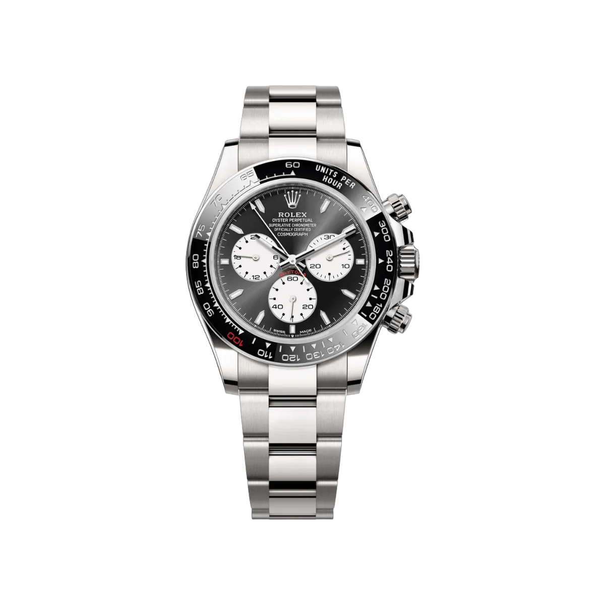 Cosmograph Daytona Le Mans 126529LN White Gold 40mm Black Dial Mens Watch
