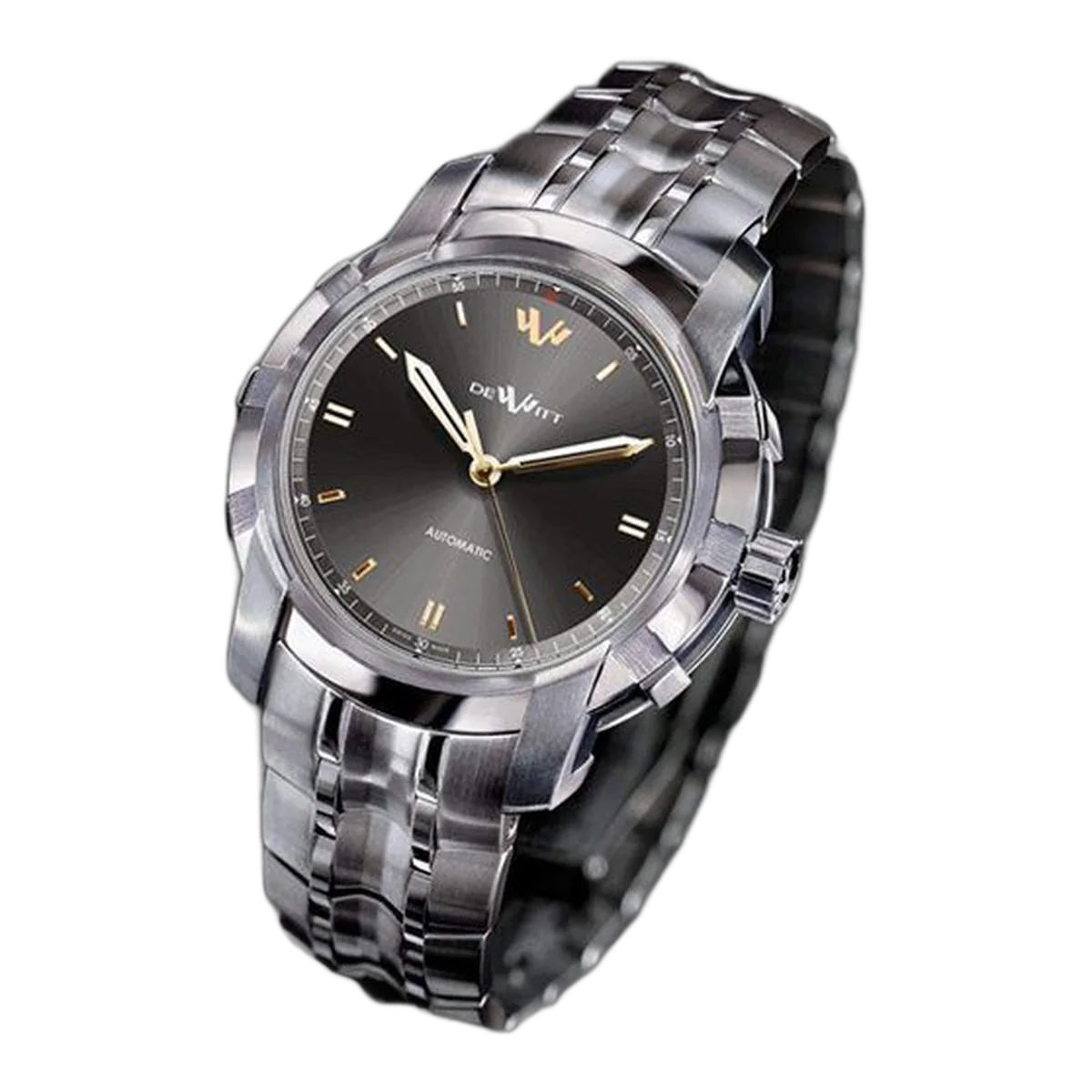 Dewitt Glorious Knight Males Wishes Grey Dial Men's Watch