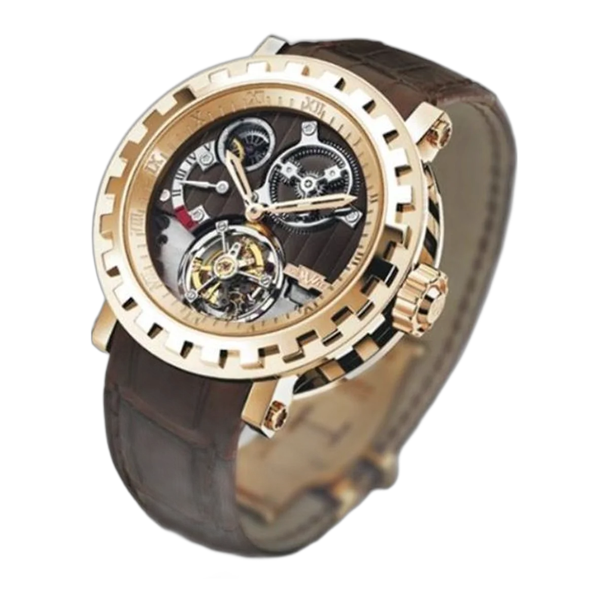 Dewitt Tourbillon Differentiel 3-Tone Watch