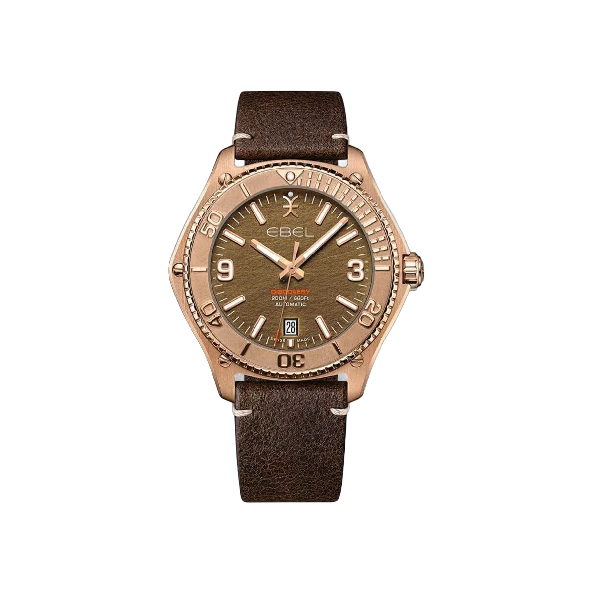 Ebel Discovery 1216471 Bronze Brown Gal Vanic Dial