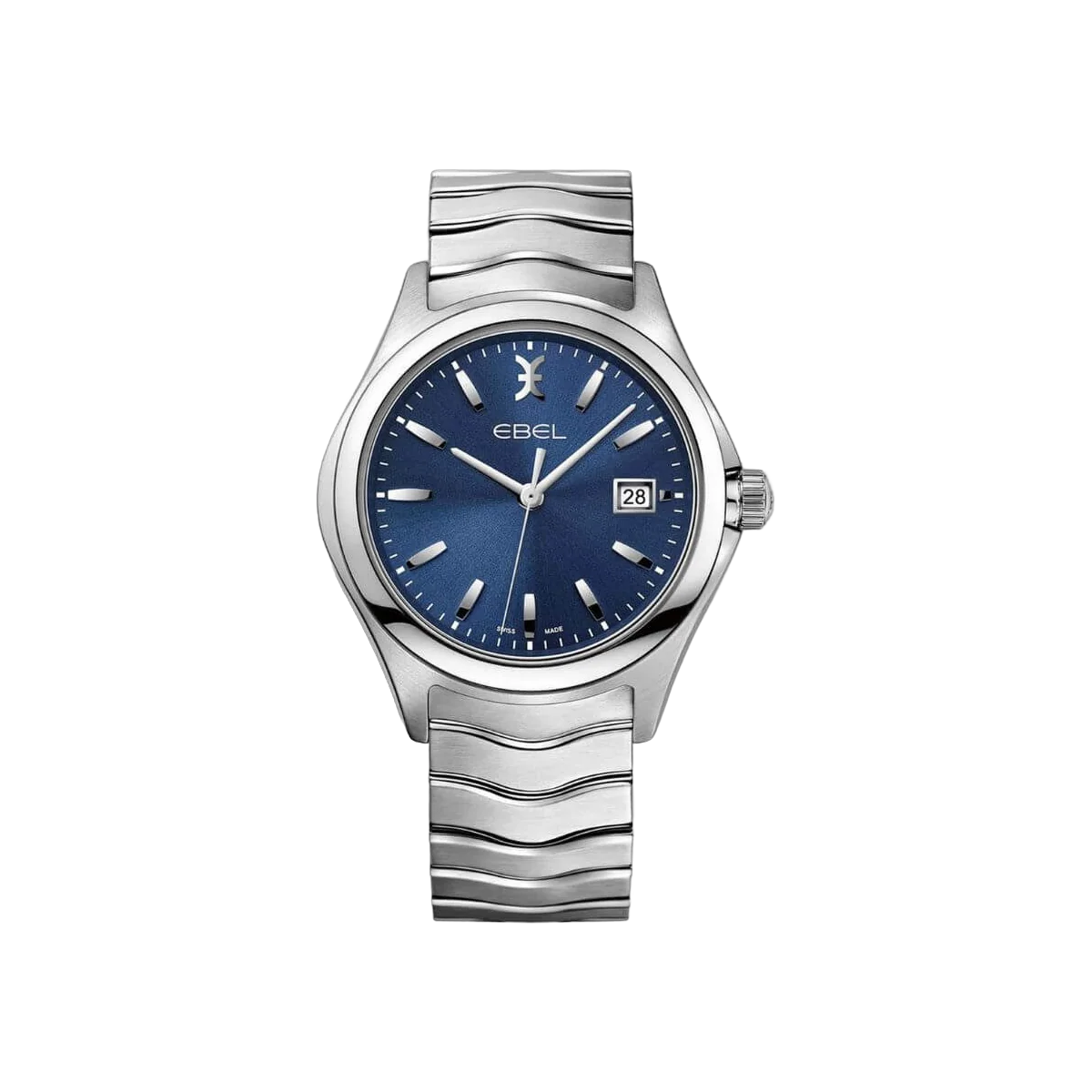 Ebel Wave 1216238 Gent Blue Gal Vanic Dial
