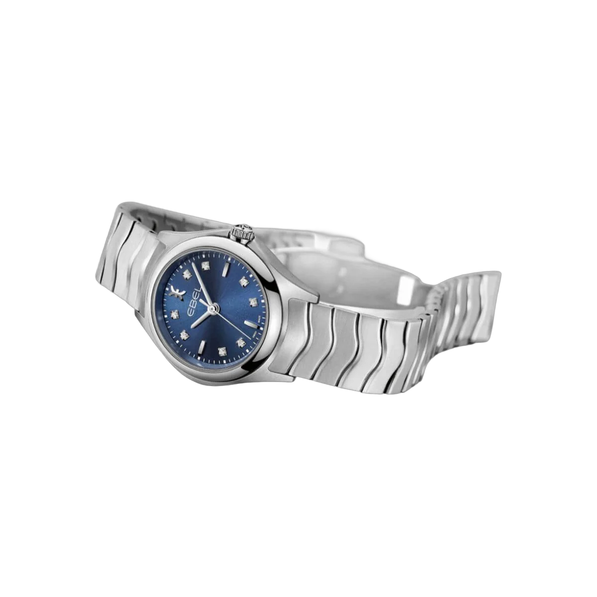 Ebel Wave 1216315 Quartz Blue Galvanic Dial Laides Watch – additional product photo 4