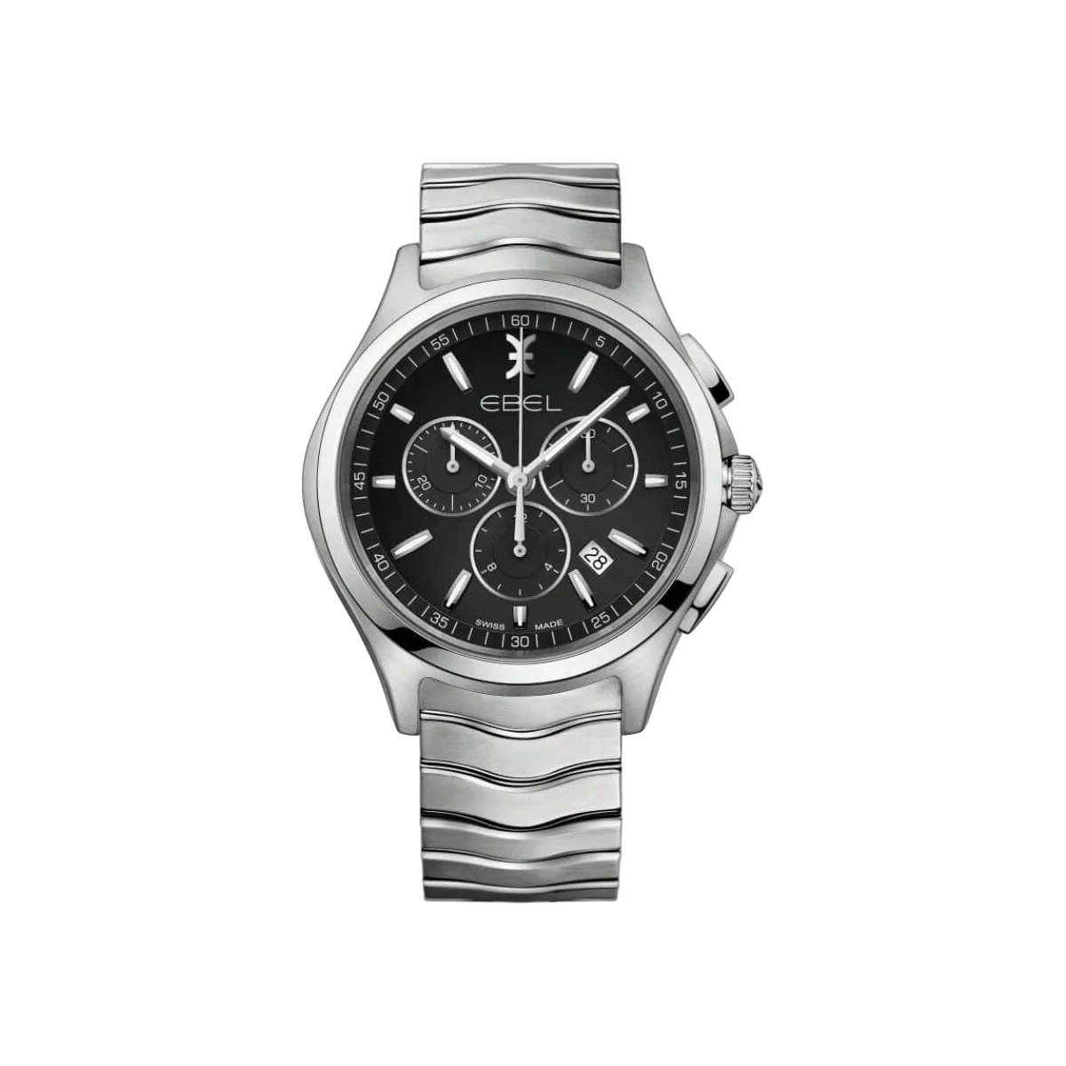 Ebel Wave Chronograph 42Mm Men's Watch Ref. 1216342