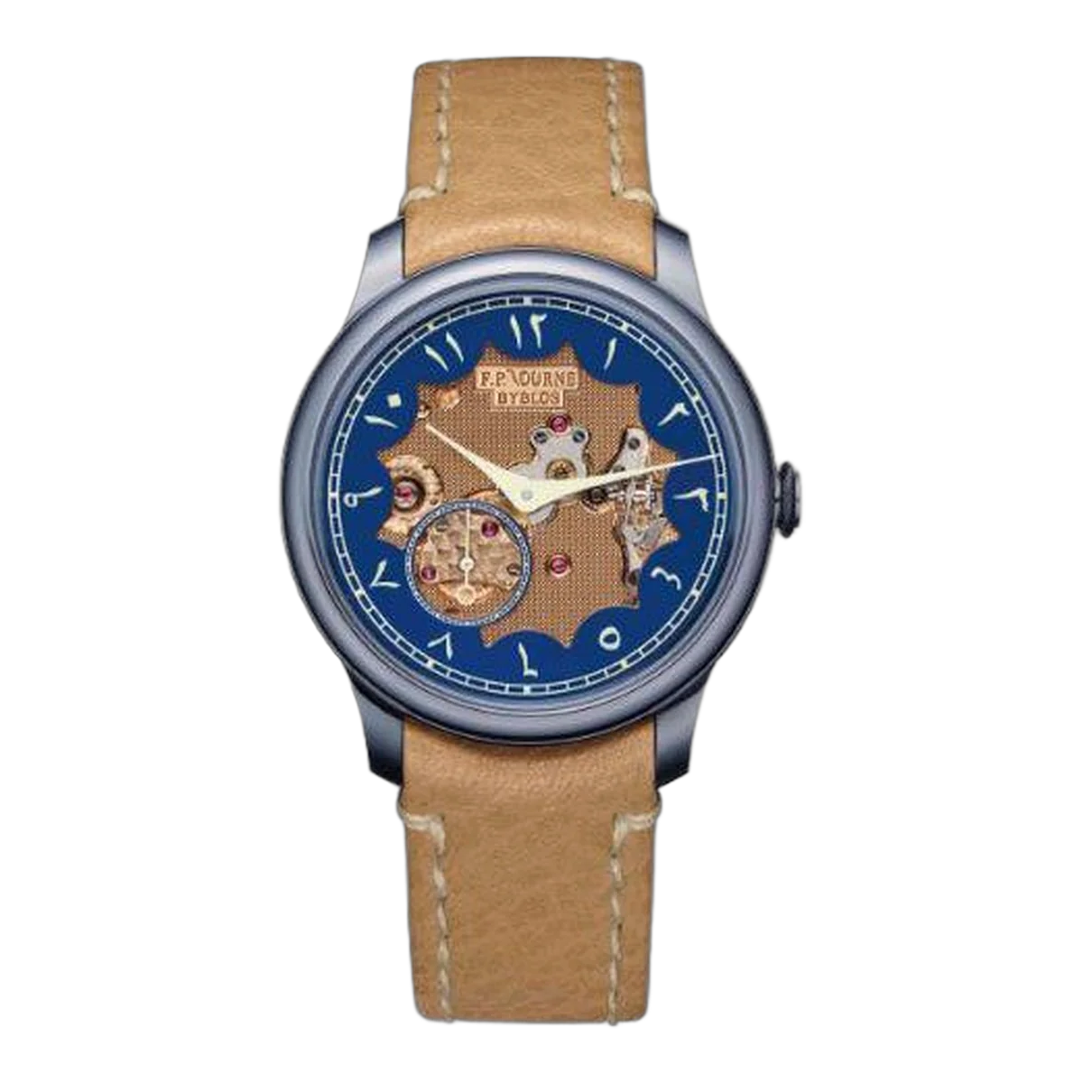 F.P. Journe Chronometre Bleu Byblos Arabic Dial 39Mm Tantalum Men's Watch