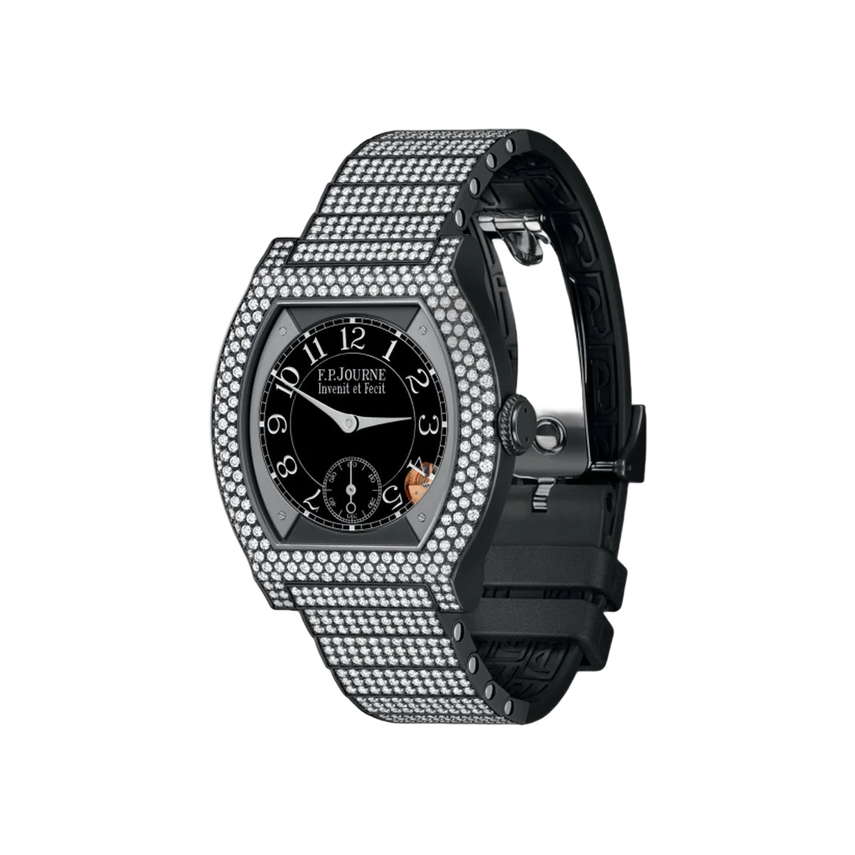 F.P. Journe Élégante Titalyt Titanium 40mm Black Sapphire Dial Ladies Watch – additional product photo 2