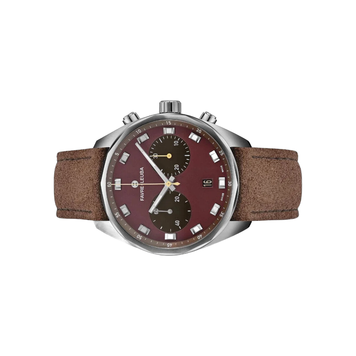 Favre-Leuba Sky Chief 00.10202.08.35.47 Chronograph Burgundy Dial – additional product photo 5