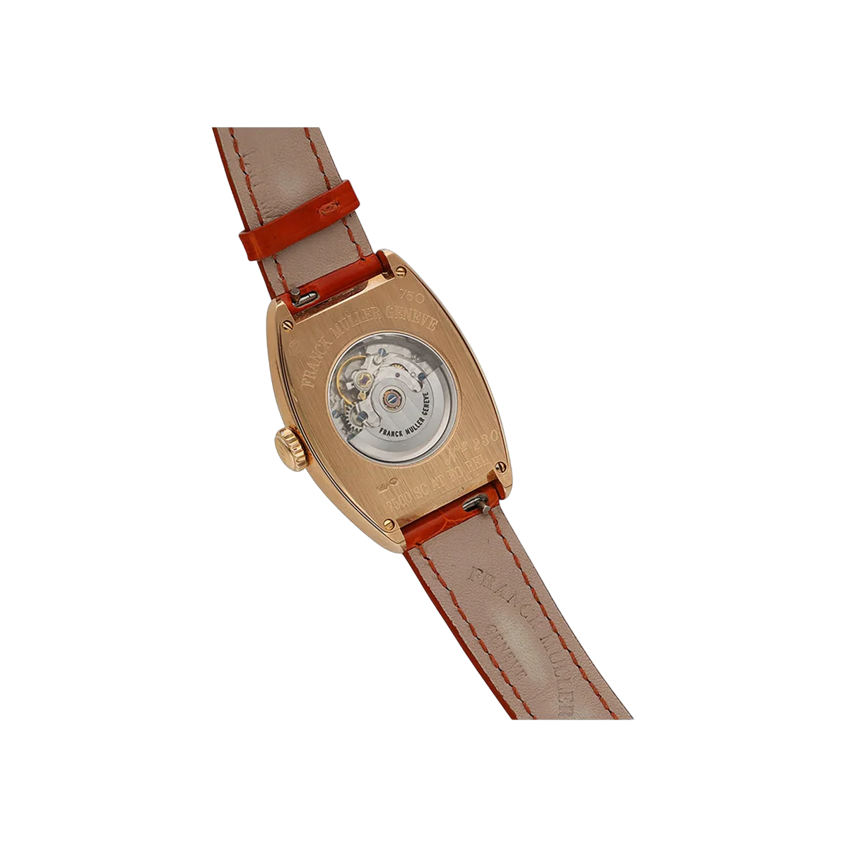 Franck Muller Cintrée Curvex 7500 SC ATFO Rose Gold 29mm White Dial Ladies Watch – additional product photo 3
