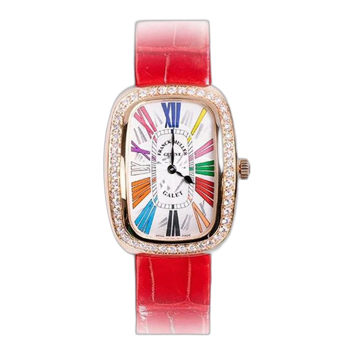 Franck Muller Galet 34Mm 18K Rose Gold Ladies Watch