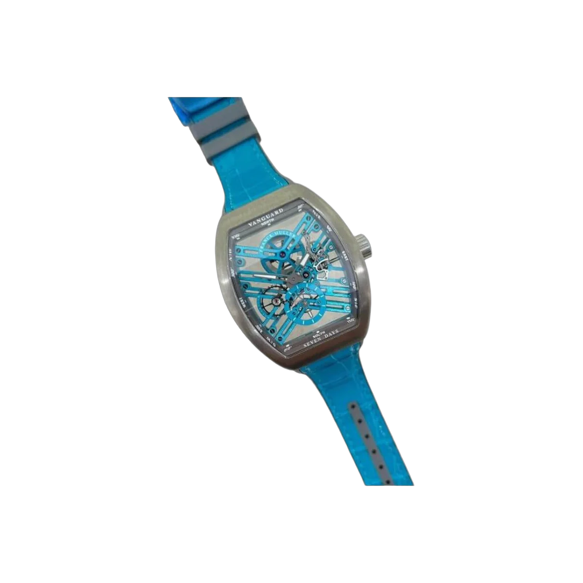 Franck Muller V 45 S6 SQT TT BR TU Vanguard Seven Days Skeleton Men's Watch – additional product photo 4