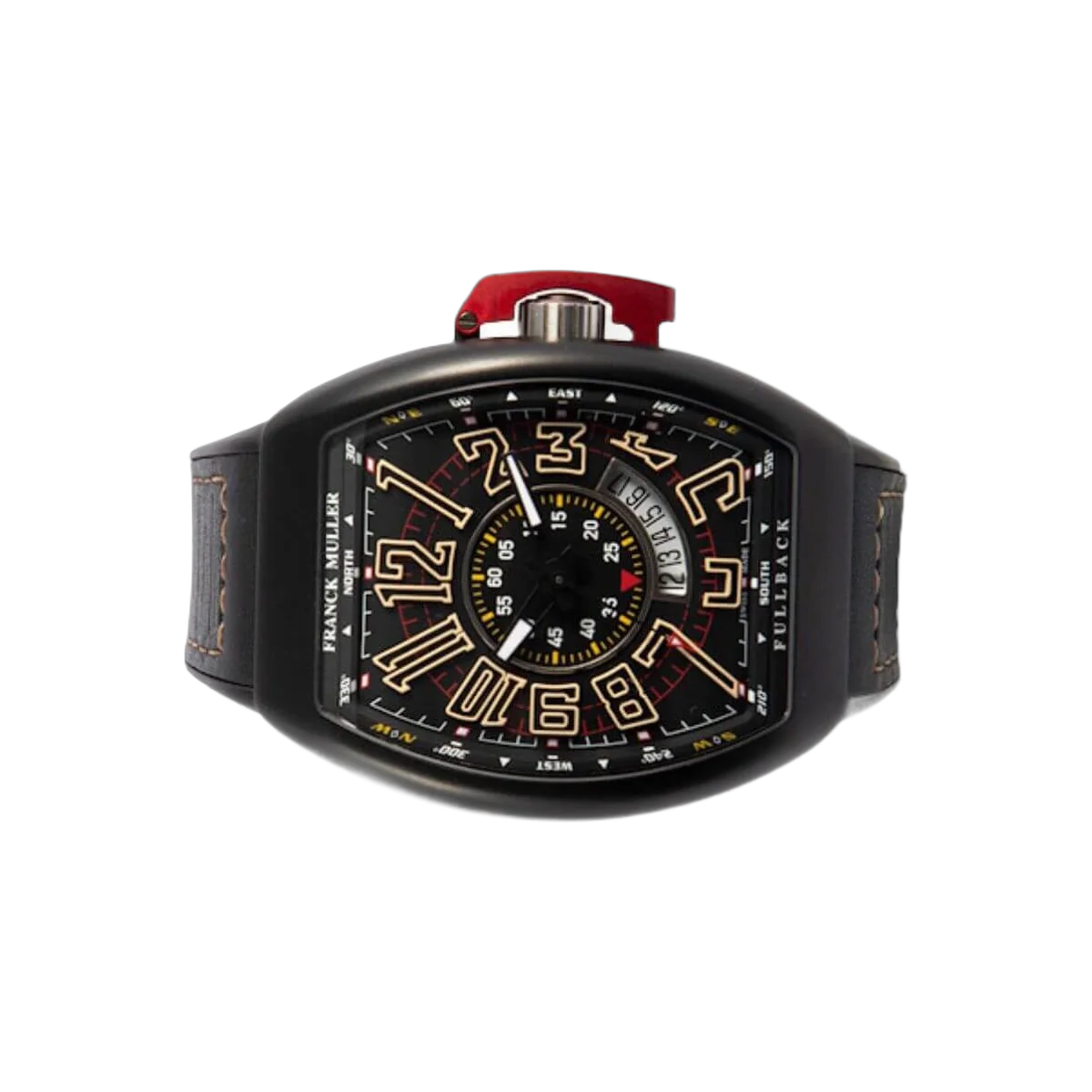 Franck Muller V 45 Sc Dt Lck Tt Nr Mc Bn Vanguard Full Black Men's Watch – additional product photo 4